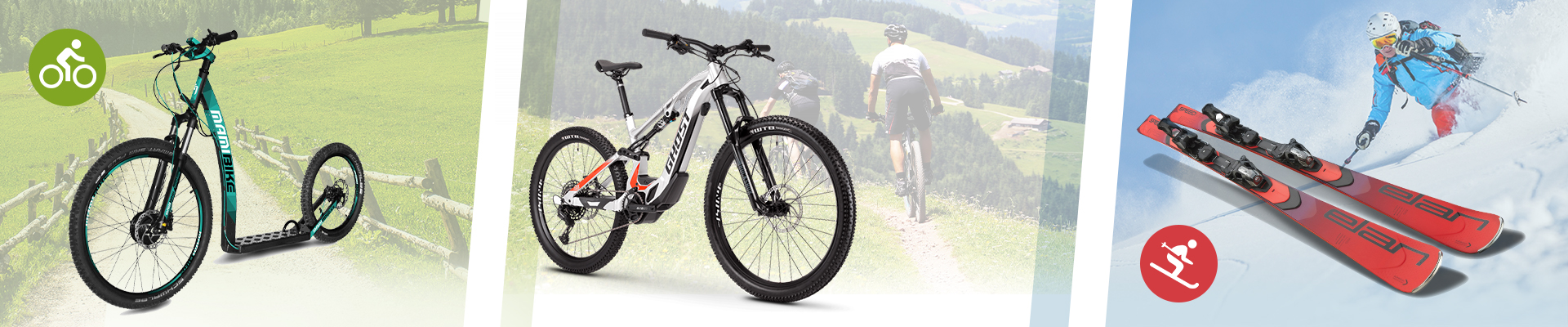 Úvodní obrázek Skibohemia - půjčovna elektrokol a lyžařského vybavení