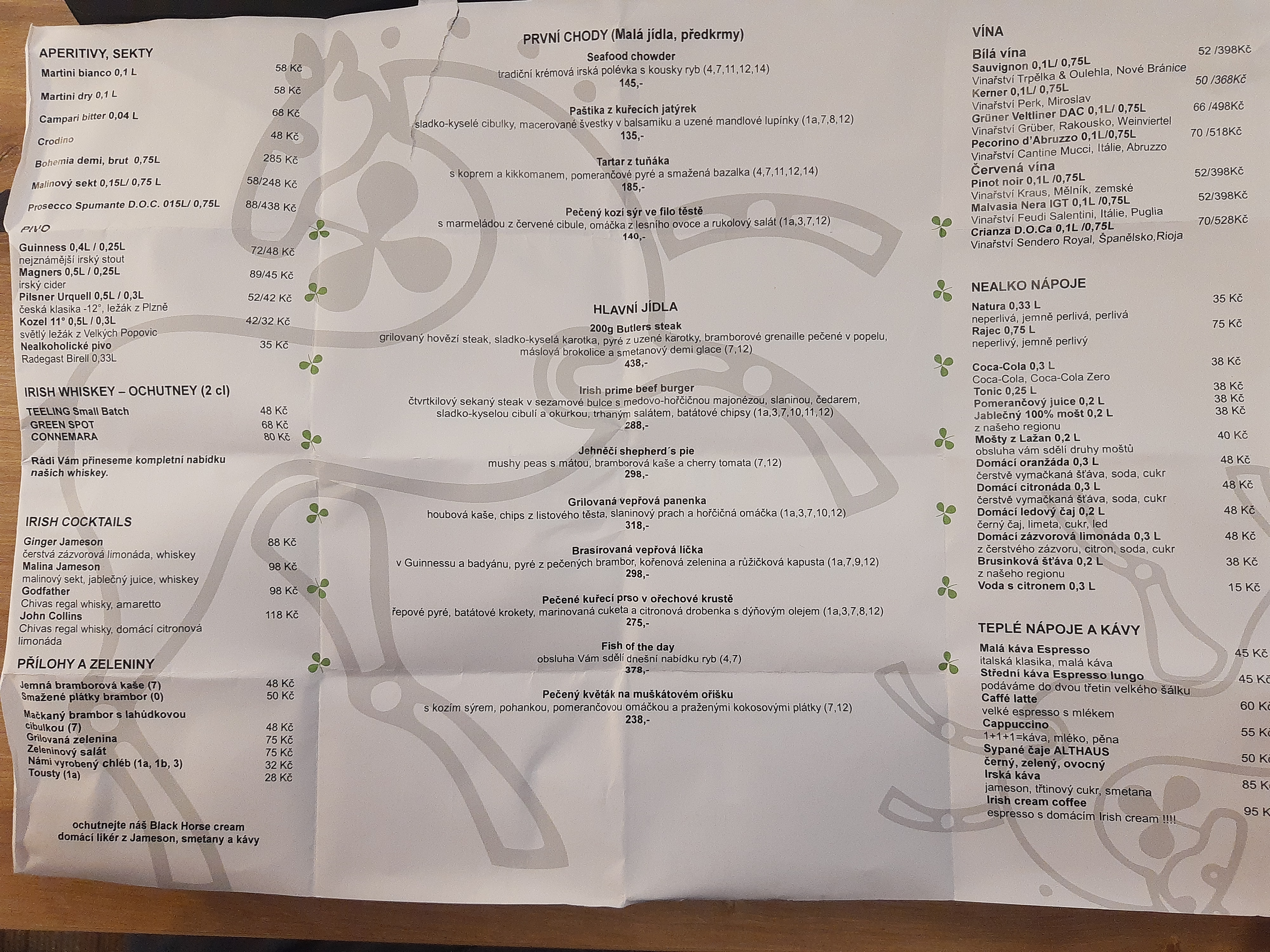 Irská restaurace Black Horse foto 2