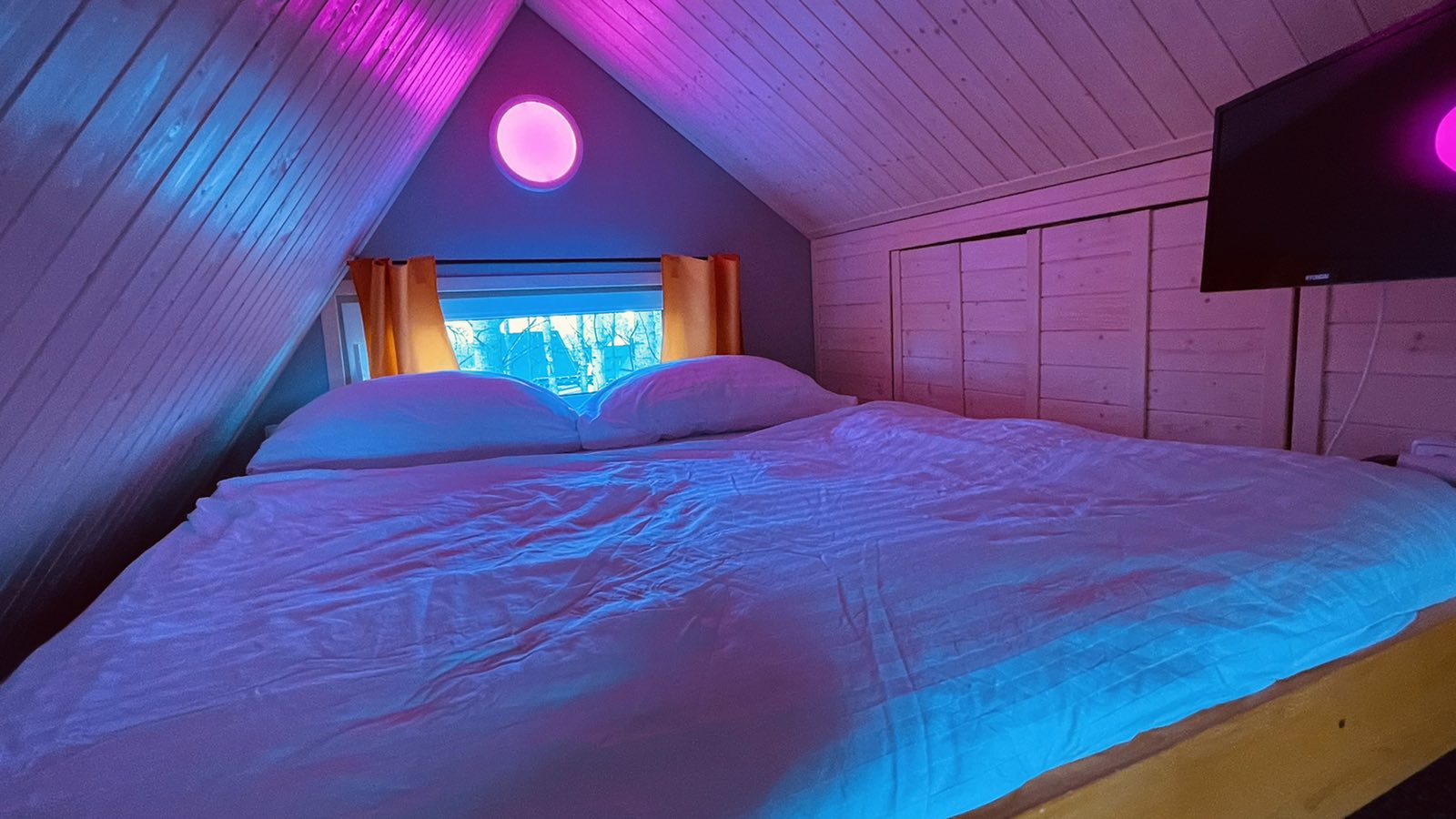 Ubytování na 1 noc, romantika ve wellness domečku