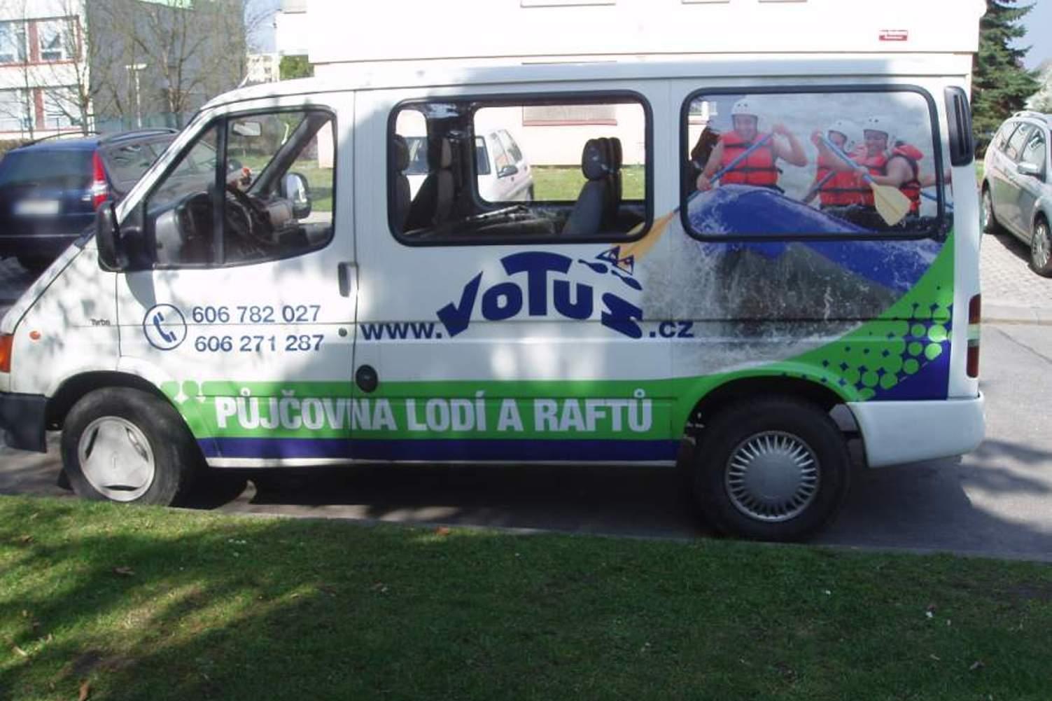 VOTUS - půjčovna lodí a raftů