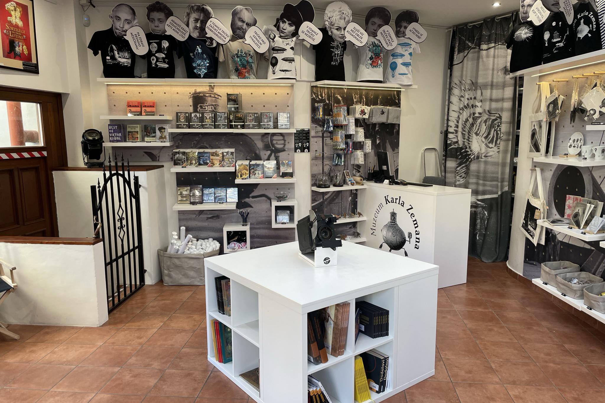 Obchod Muzea Karla Zemana