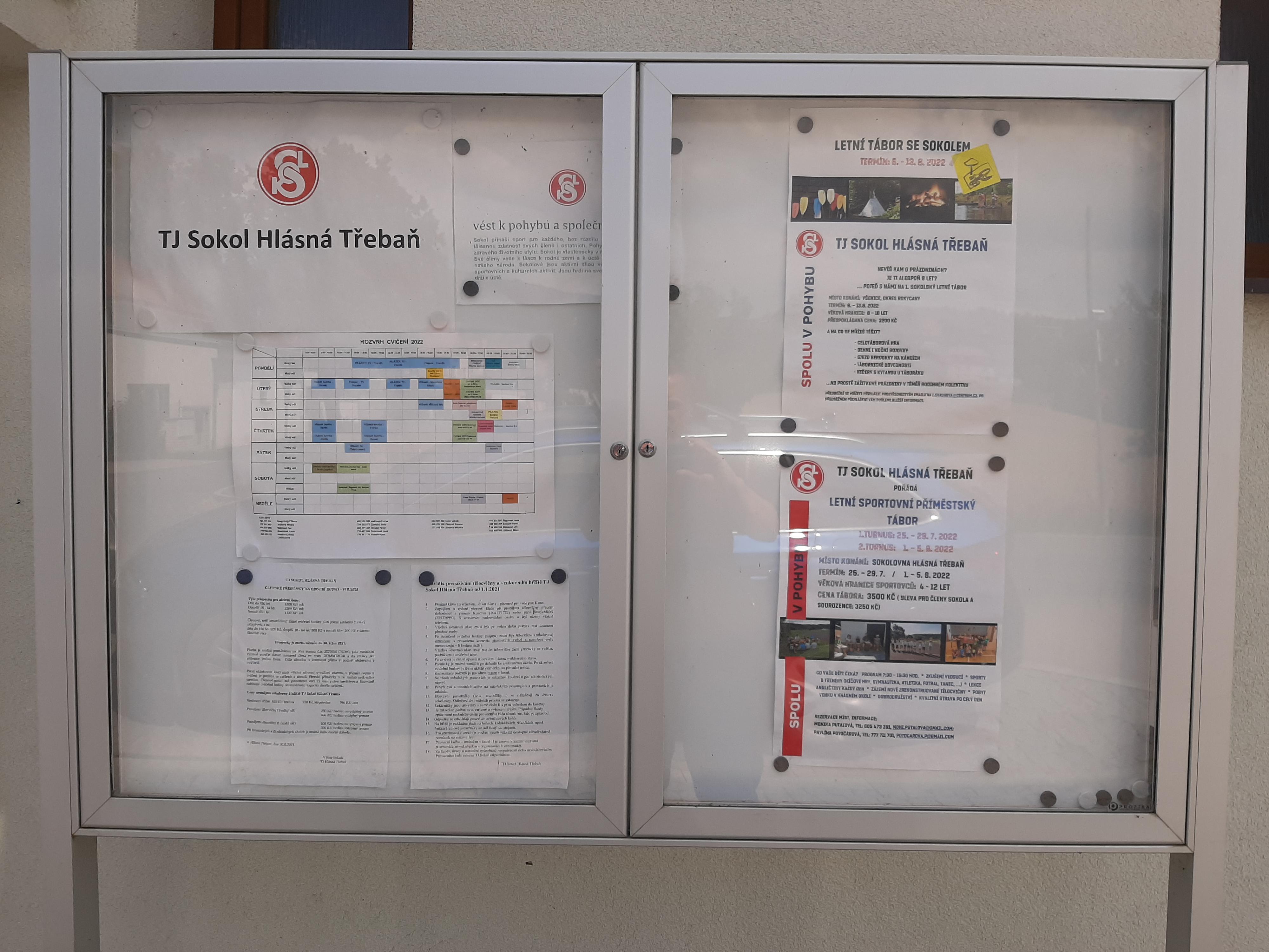 Tělocvičná jednota Sokol Hlásná Třebaň foto 2