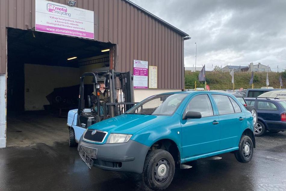 Ekologická likvidace vozidel - zdarma - volejte