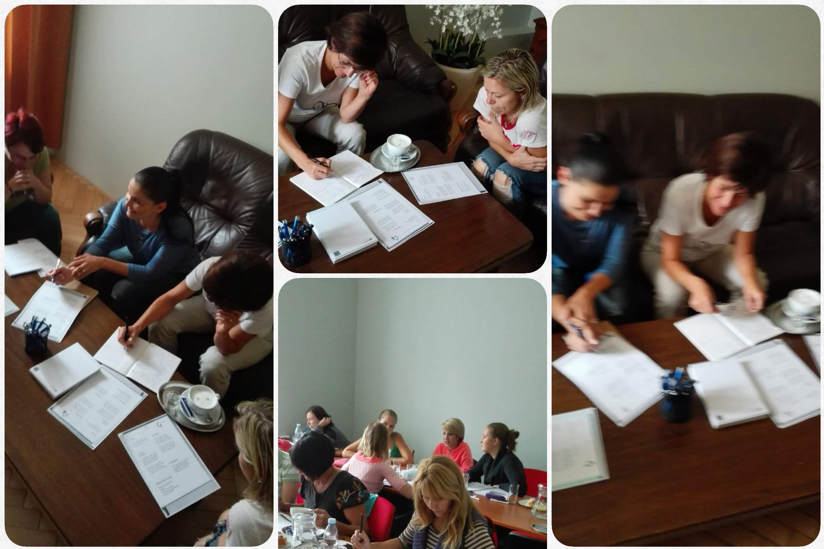 Chůva po děti v dětské skupině