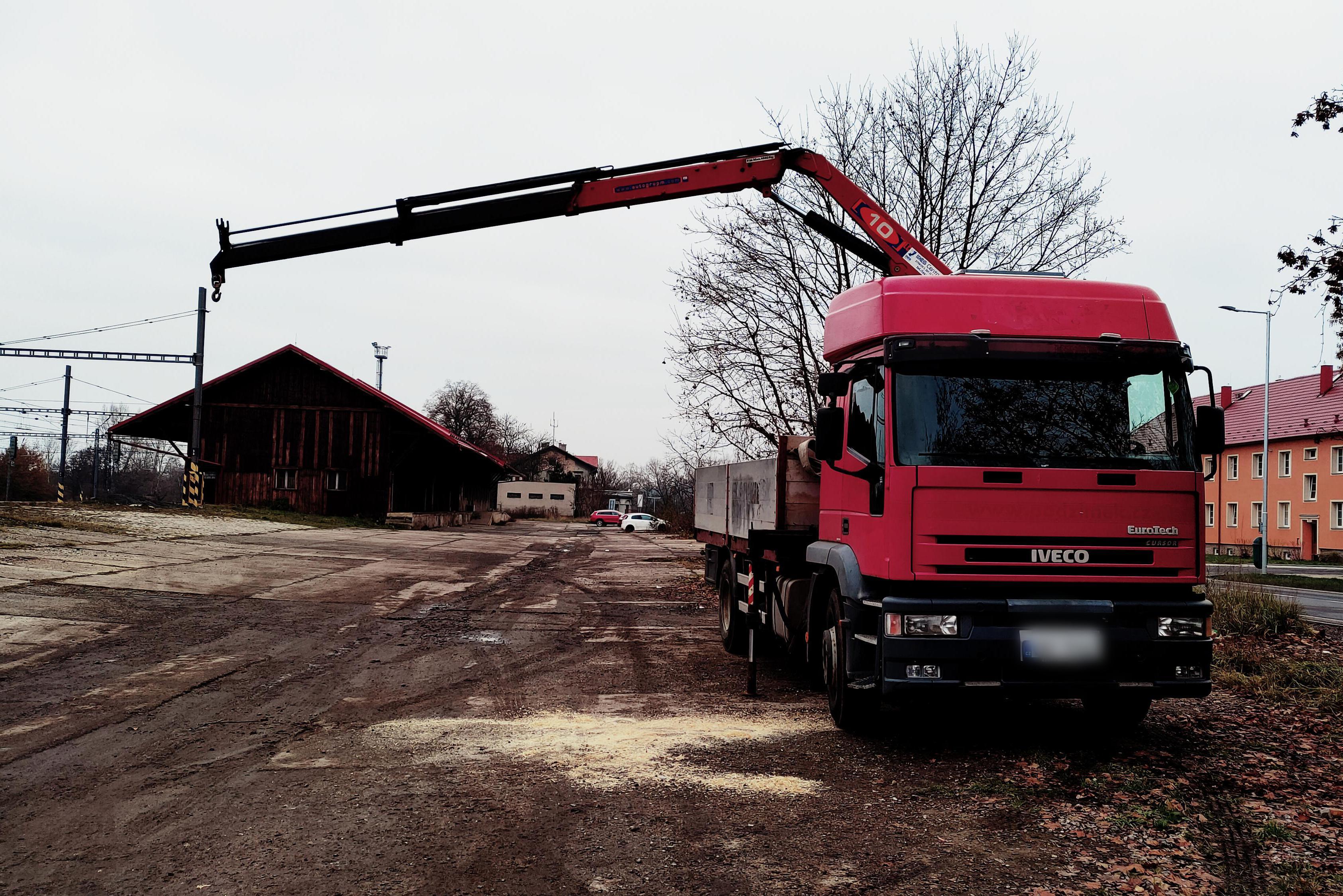 Přeprava s hydraulickou rukou Milan Šlechta