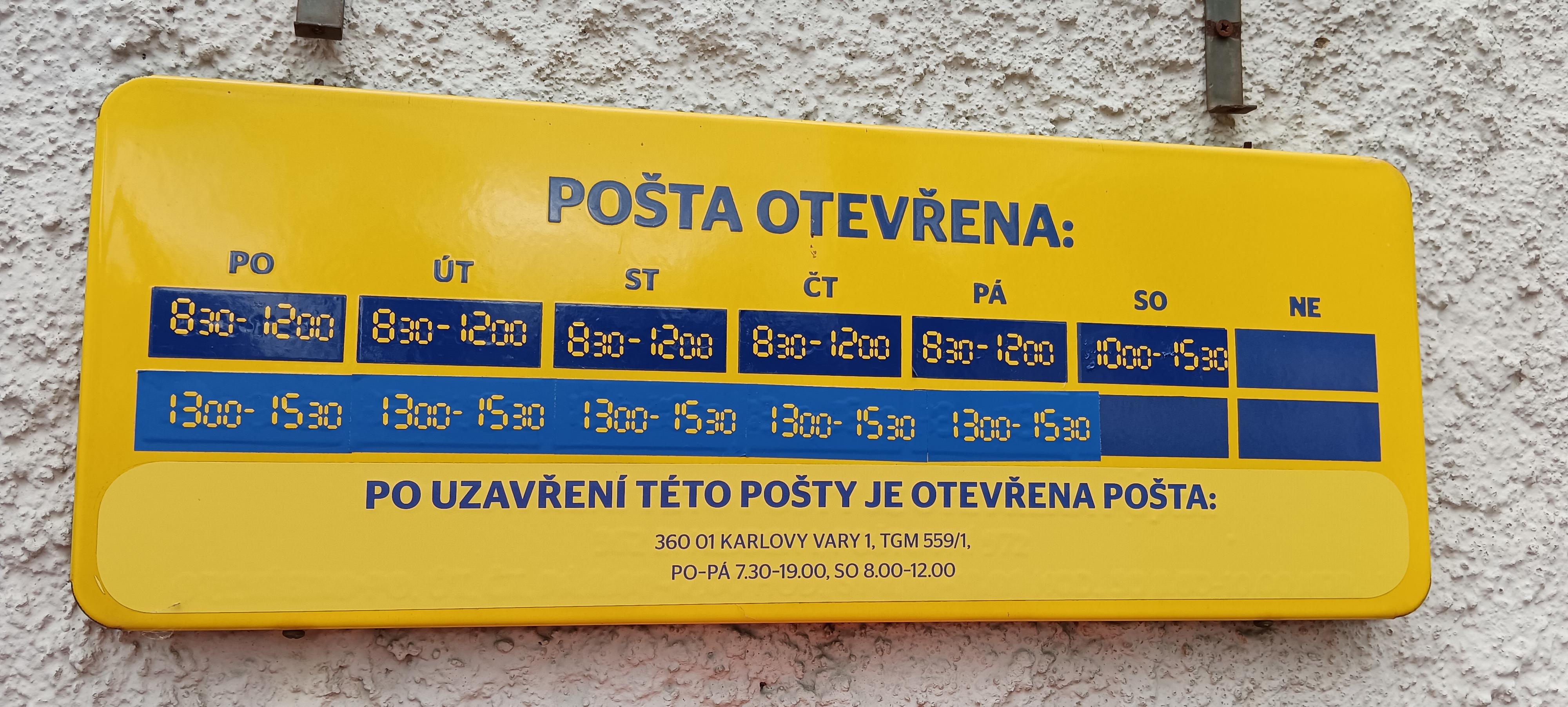 Pošta Horní Blatná foto 2