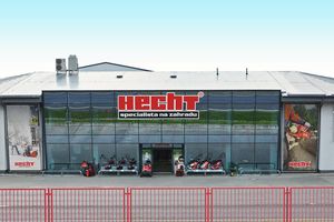 Firemní grafika HECHT - specialista na zahradu
