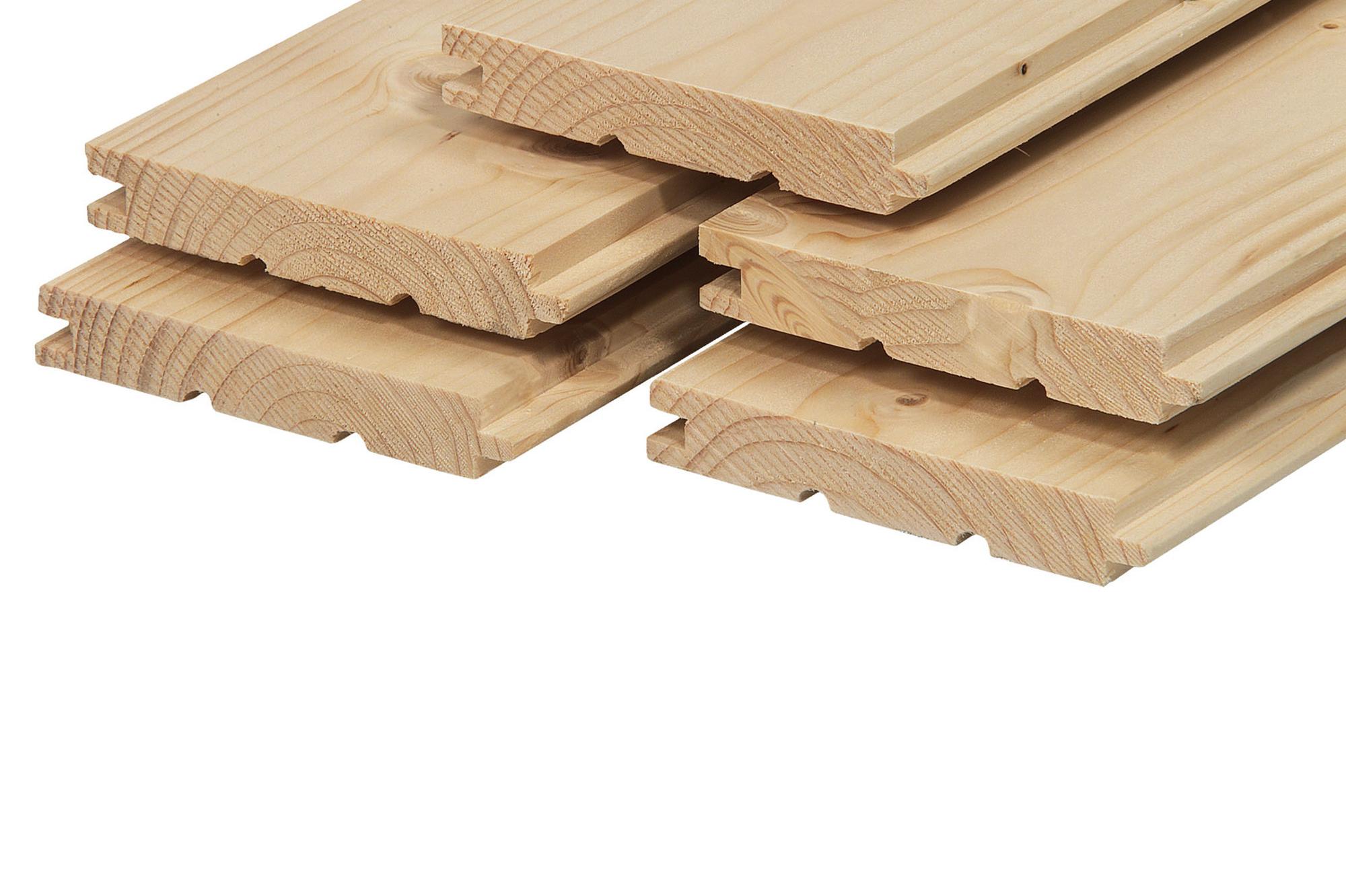 Palubky z borovice a smrku