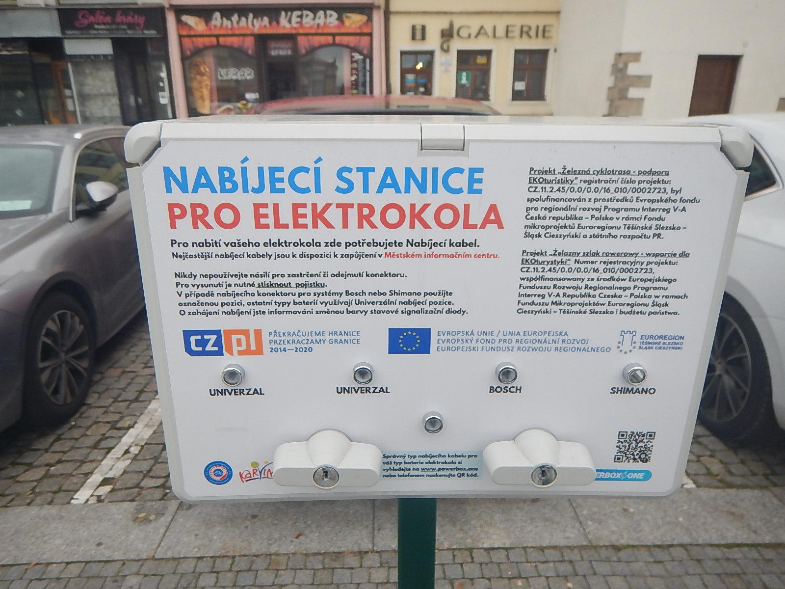 Nabíjecí stanice Městské informační centrum Karviná foto 3