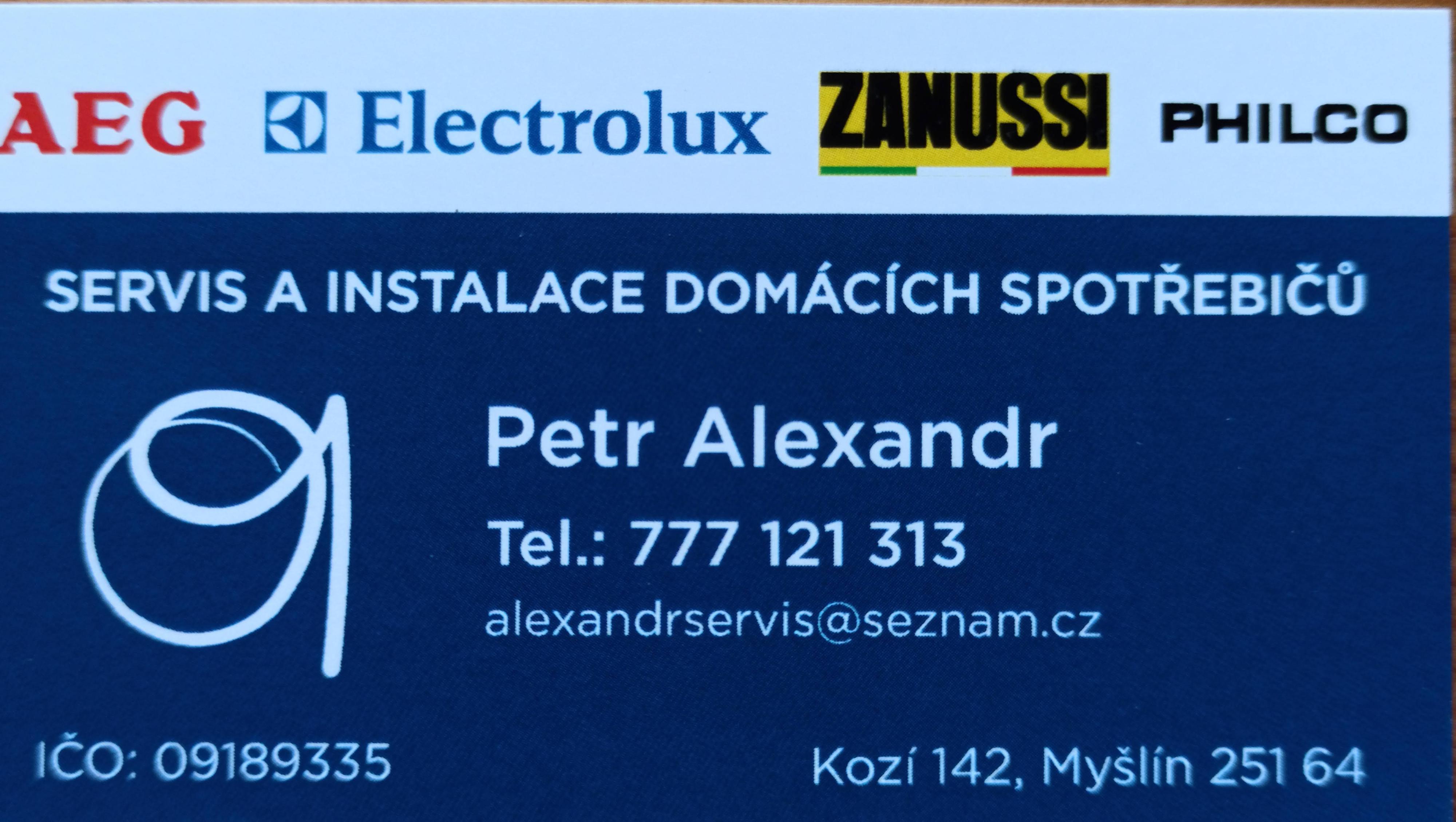 Petr Alexandr servis domácích spotřebičů foto 3