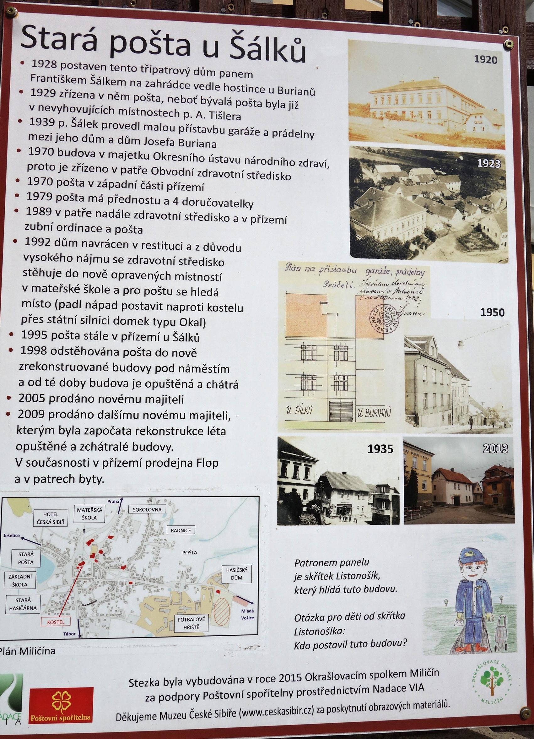 Pošta Miličín foto 2