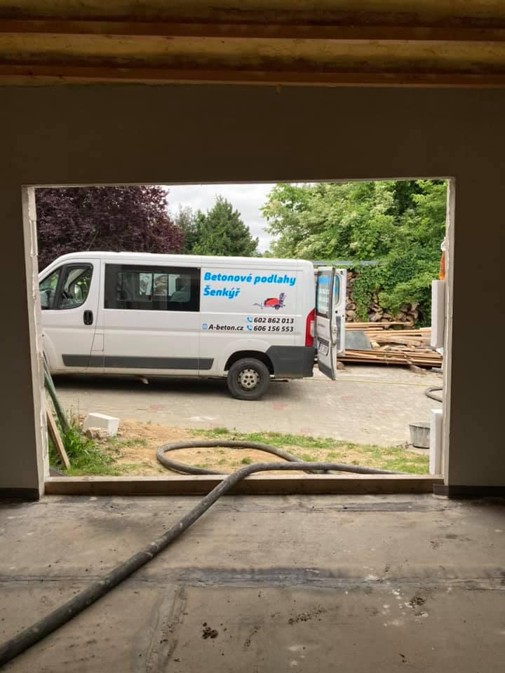 A-beton betonové podlahy Šenkýř foto 4