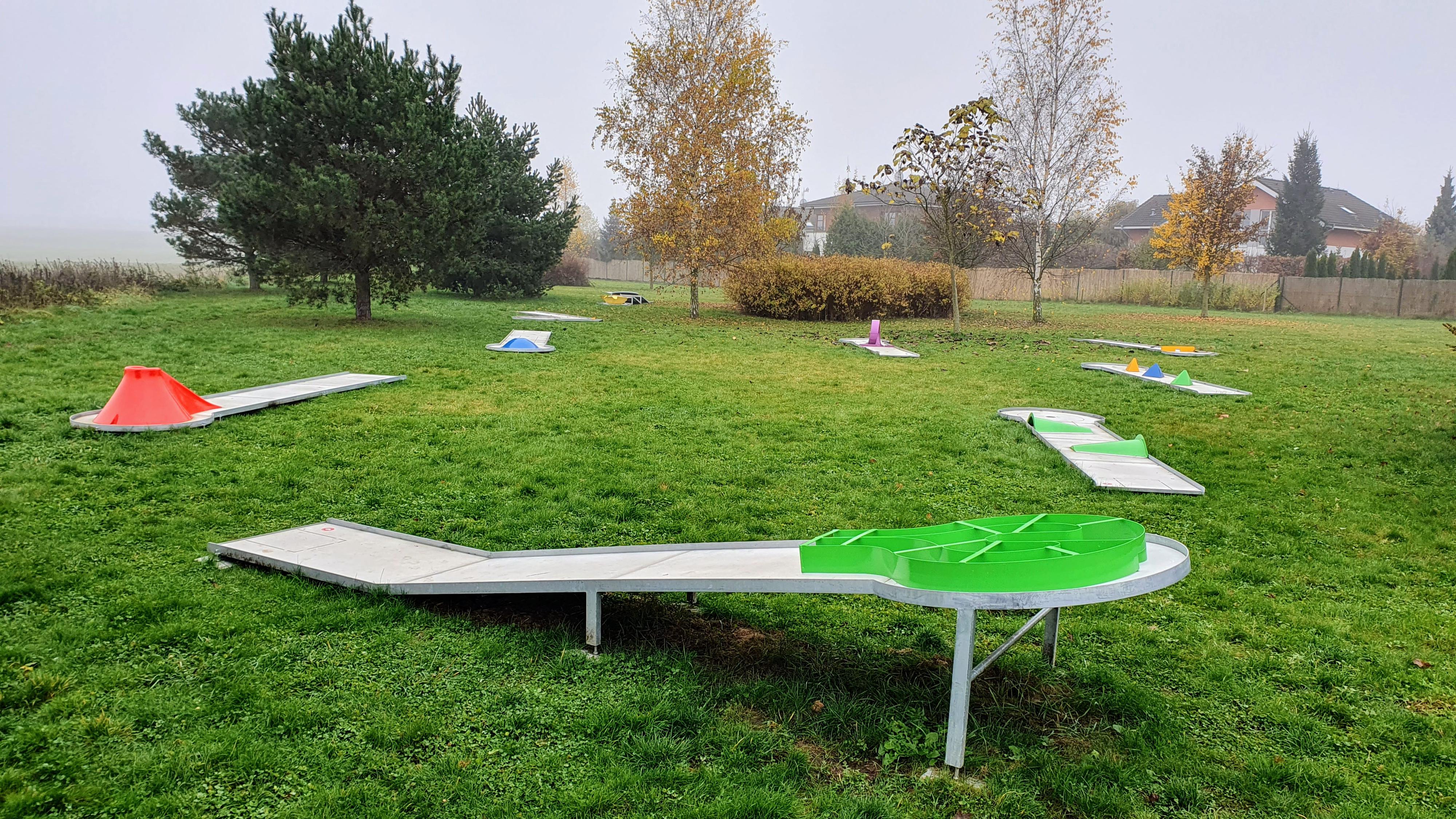 Minigolf Pitkovice