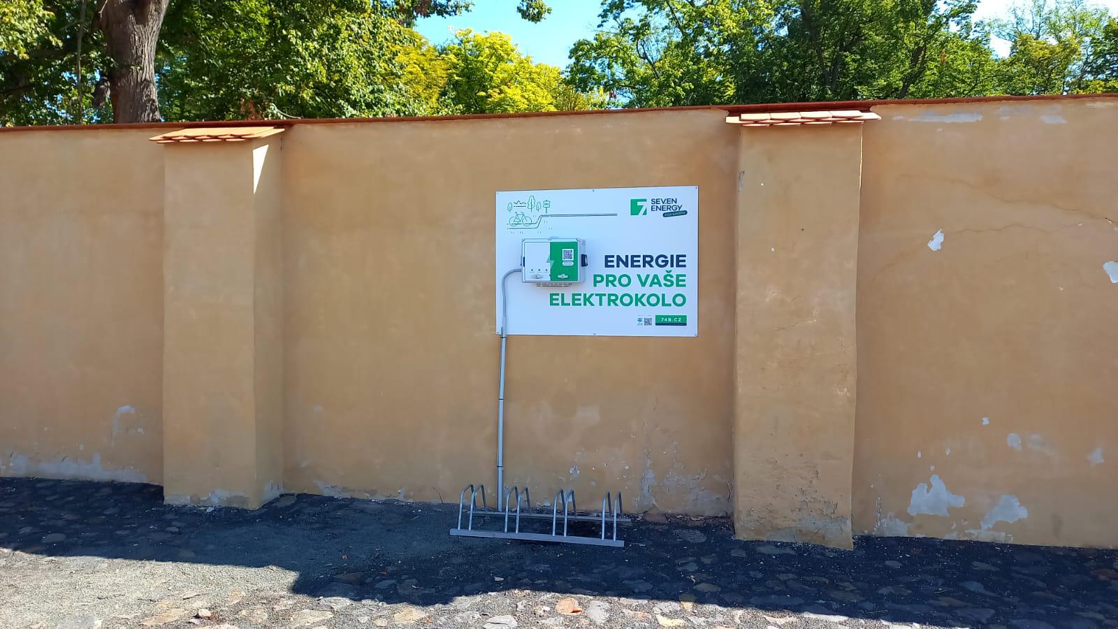 Nabíjecí stanice Terezín - město změny