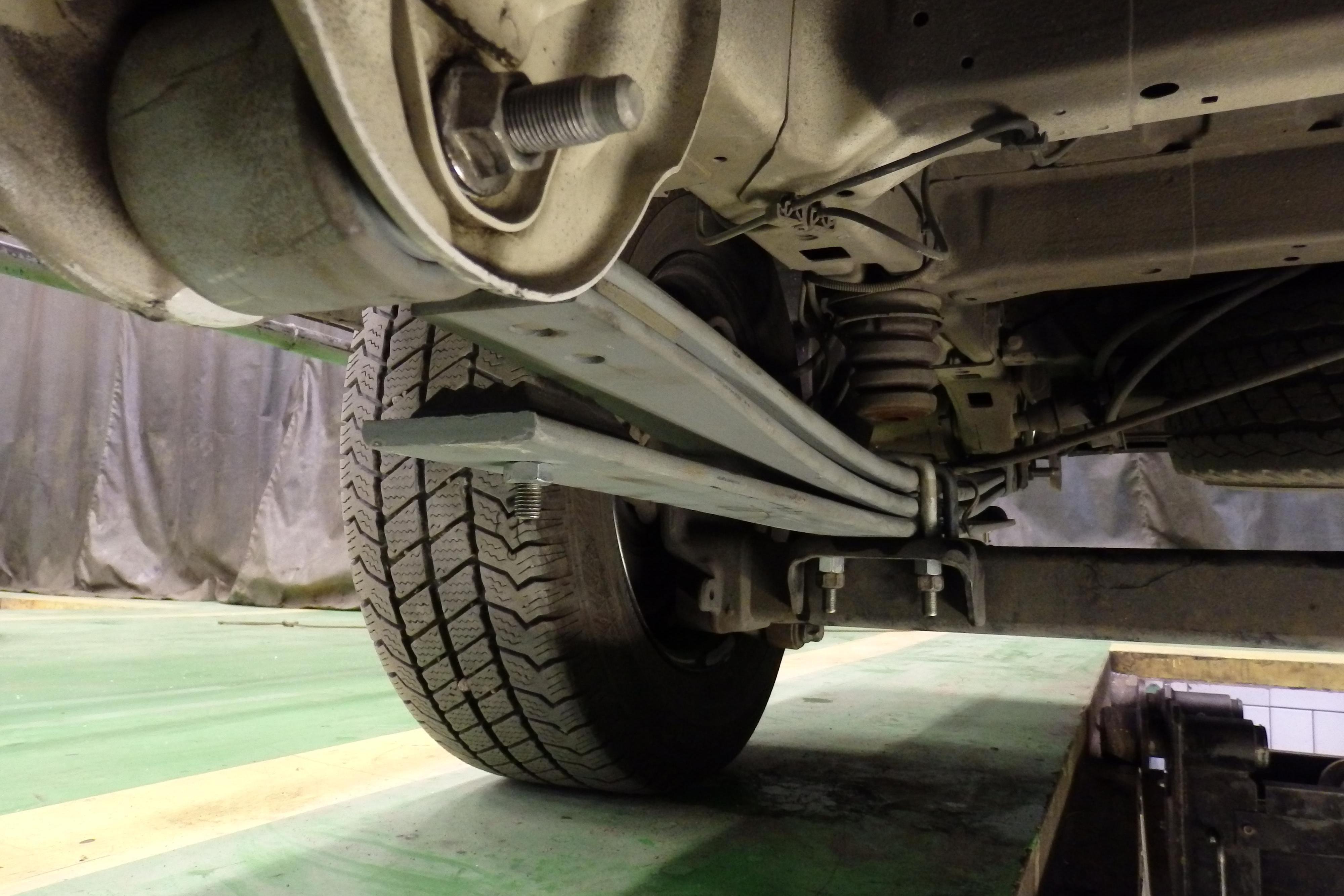 Kompletní výměna sestav listových per