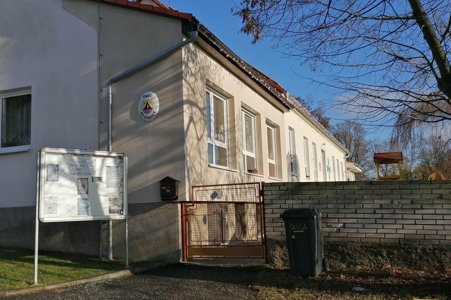 Základní škola a Mateřská škola Blatnice, okres Třebíč, příspěvková organizace