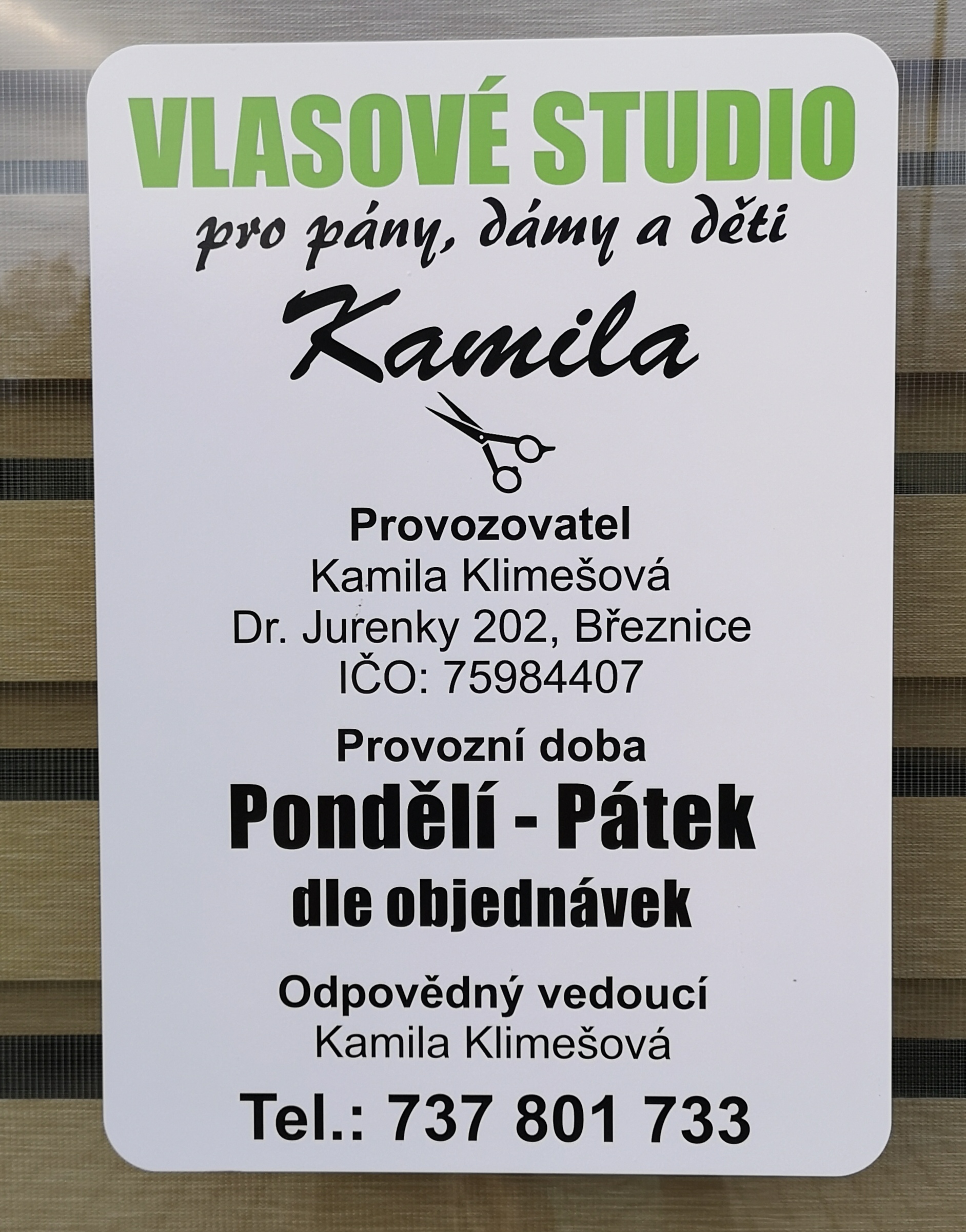 Vlasové studio Kamila foto 2