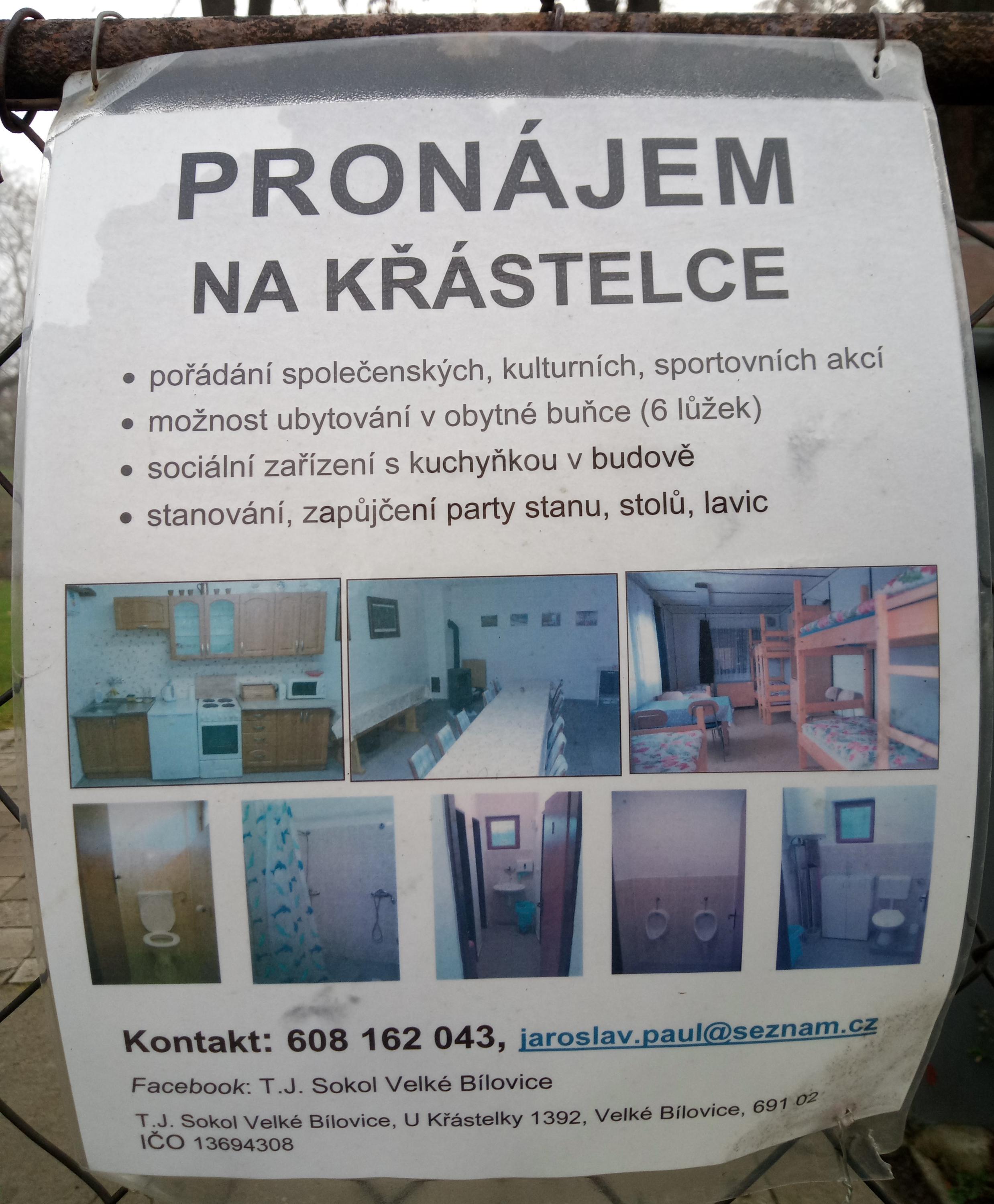 Areál Křástelka foto 5