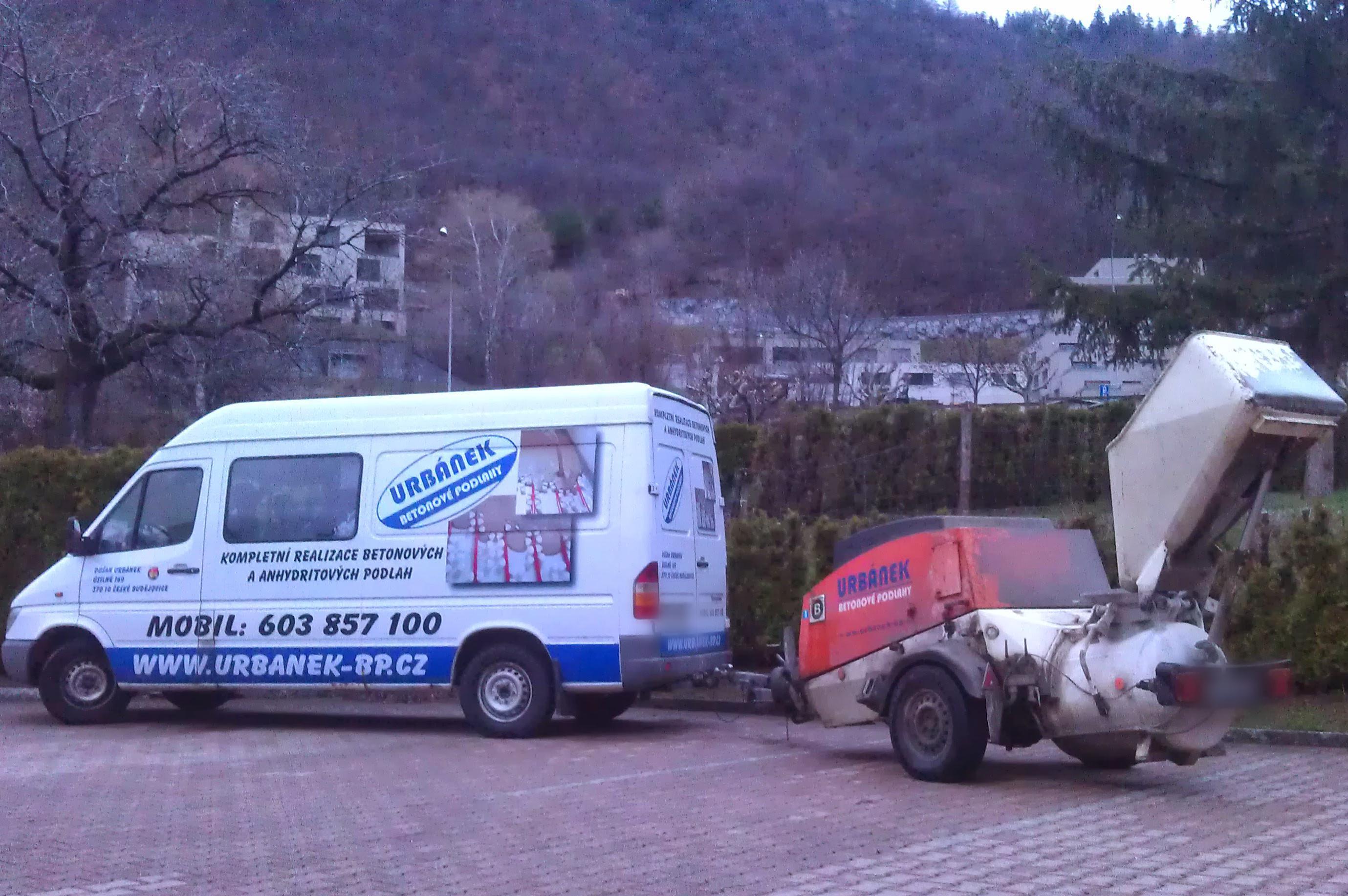 URBÁNEK - Betonové podlahy