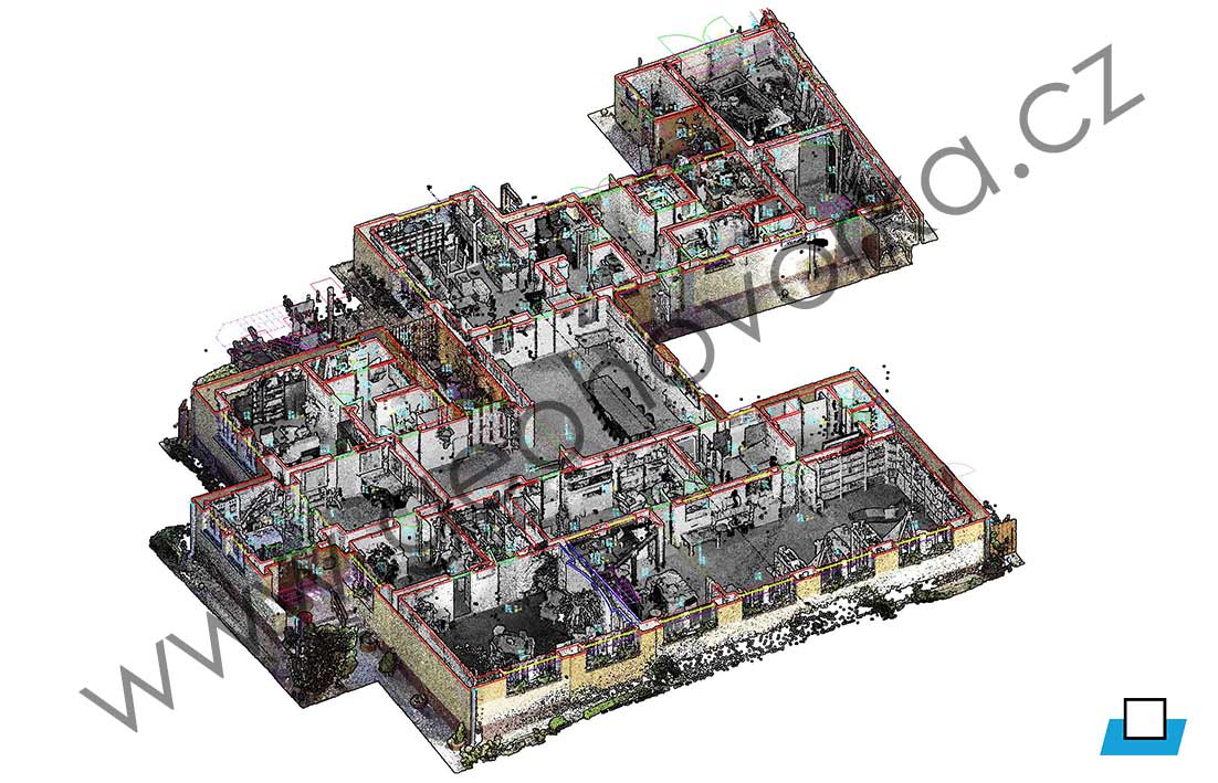 Ing. Jiří Hovorka - geodetické zaměření, 3D laserové skenování, zaměření budov