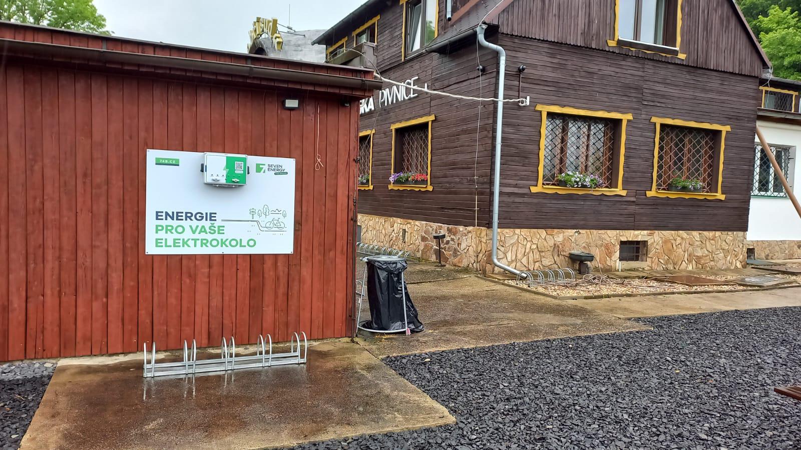 Nabíjecí stanice Obří sud Lázně Libverda foto 6
