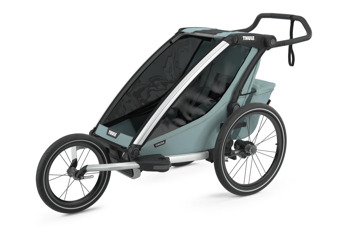 Vozíky Thule jsou vhodné za kolo i na běh