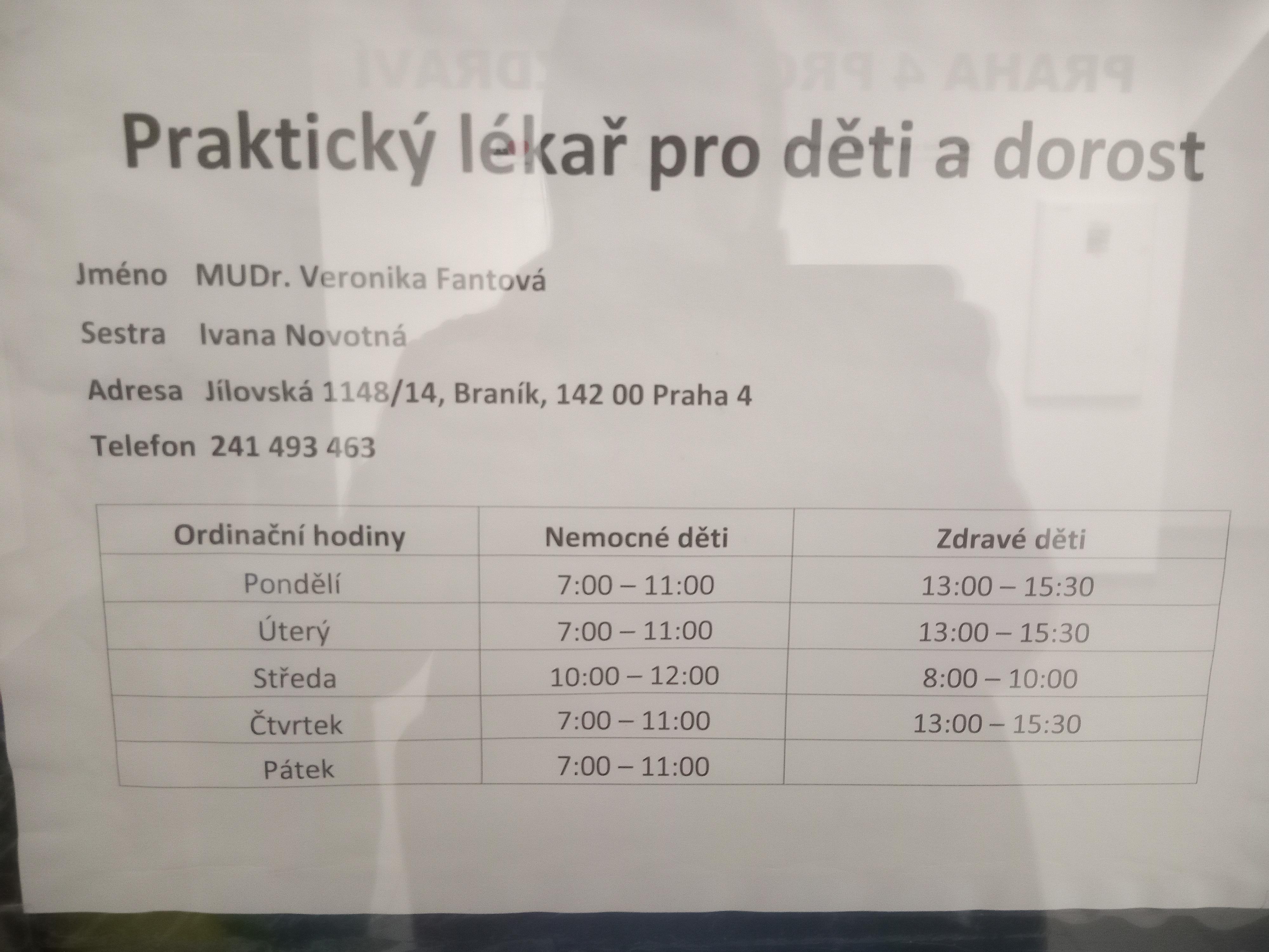 MUDr. Veronika Fantová foto 2