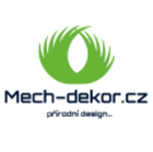 Mechdekor Mechový obraz 80 x 200cm kombinace mechů v černém dřevěném rámu s dřevinou v obchodě Mechdekor.cz