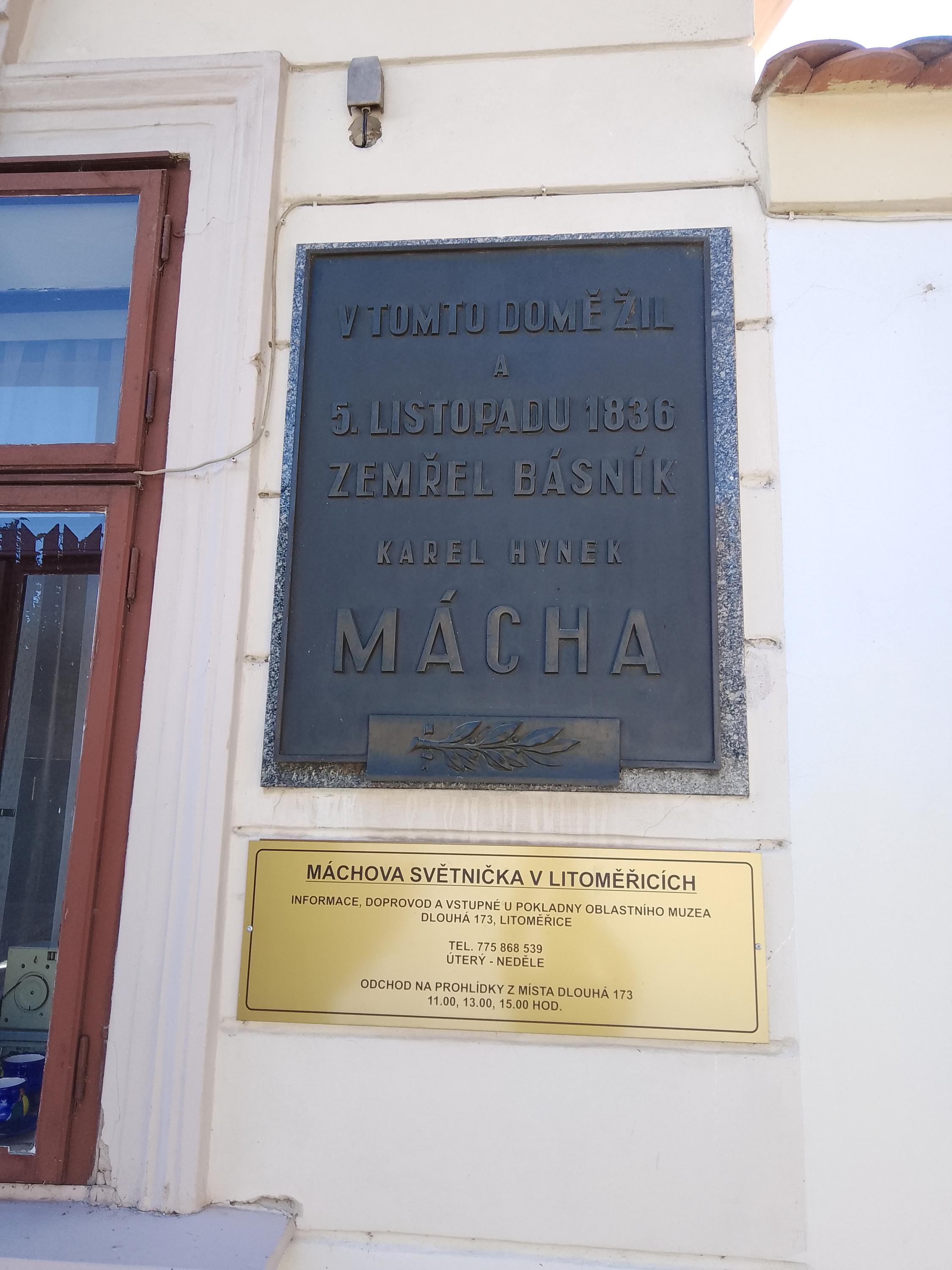 Památník Karla Hynka Máchy foto 5