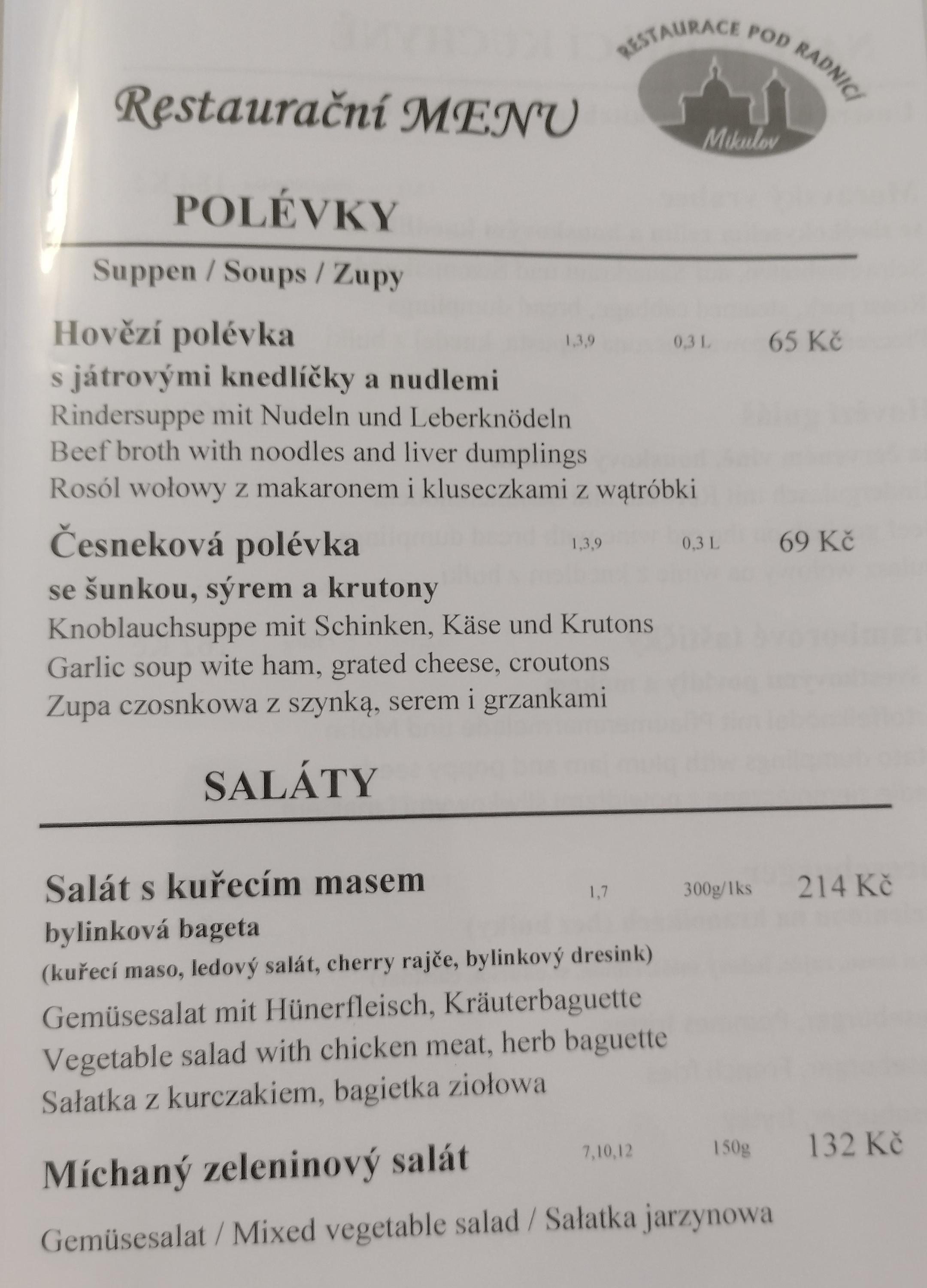 Restaurace pod radnicí foto 3