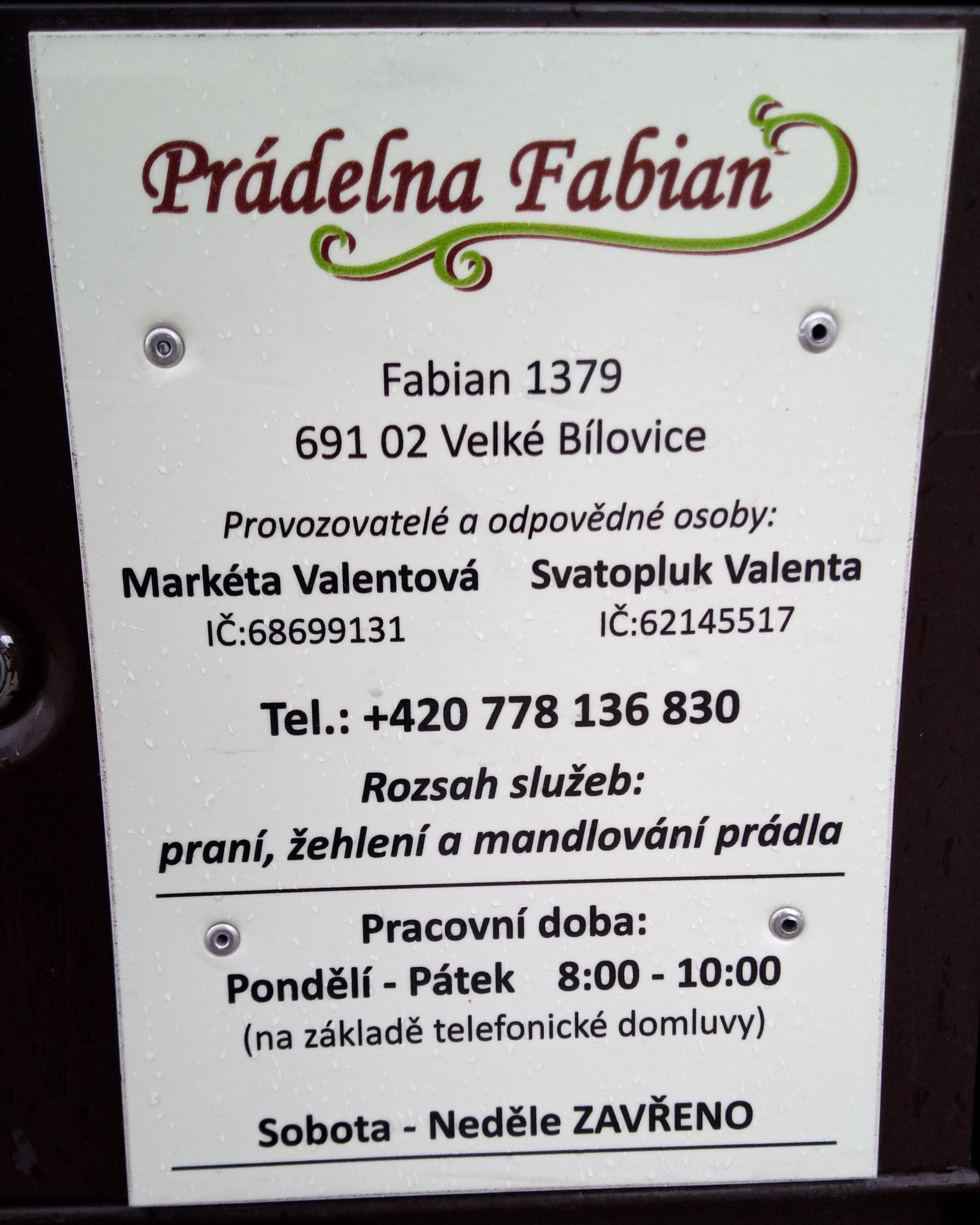 Prádelna Fabian foto 2