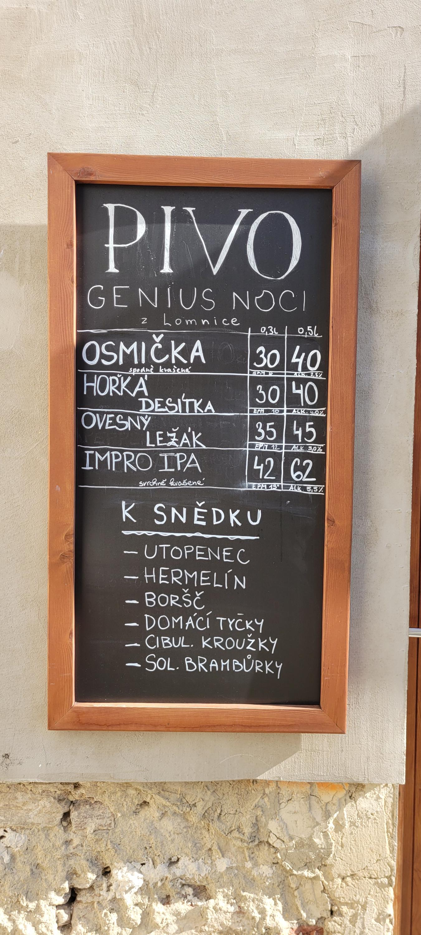 Pivnice Genius noci foto 3
