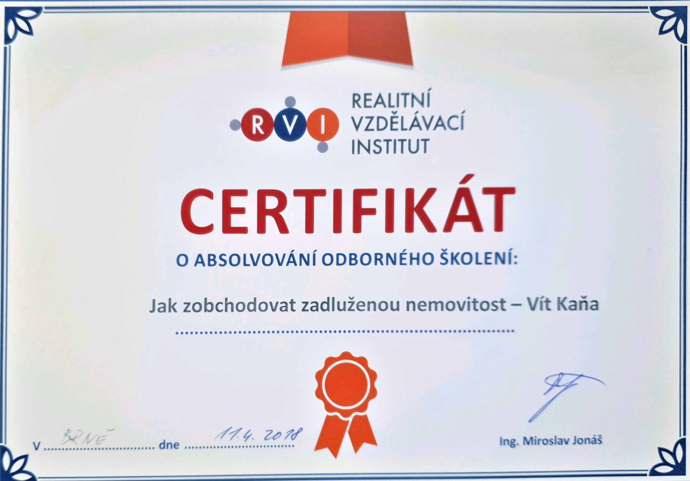 Vít Kaňa REALITY PRORADOST foto 4