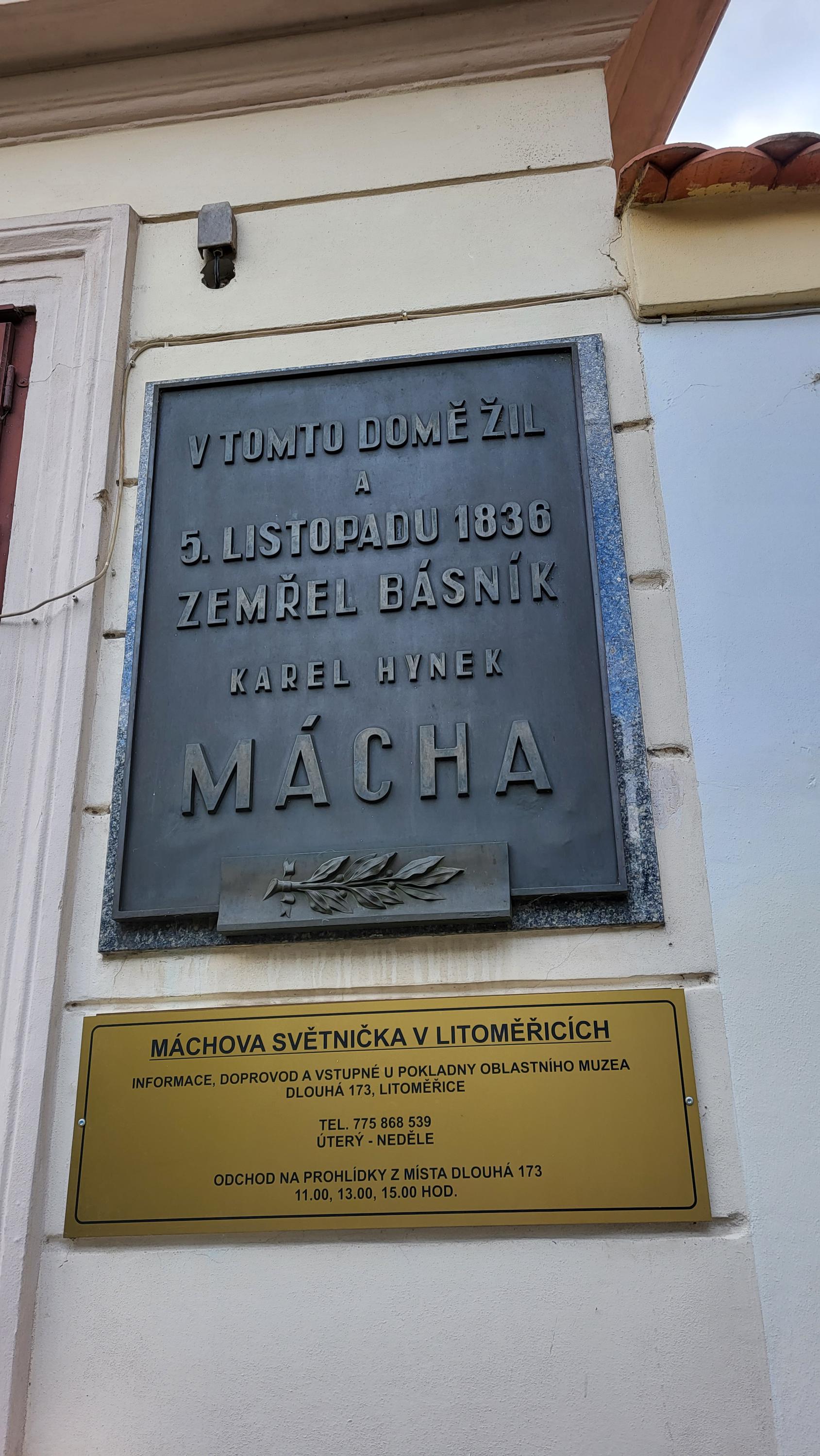 Památník Karla Hynka Máchy foto 6