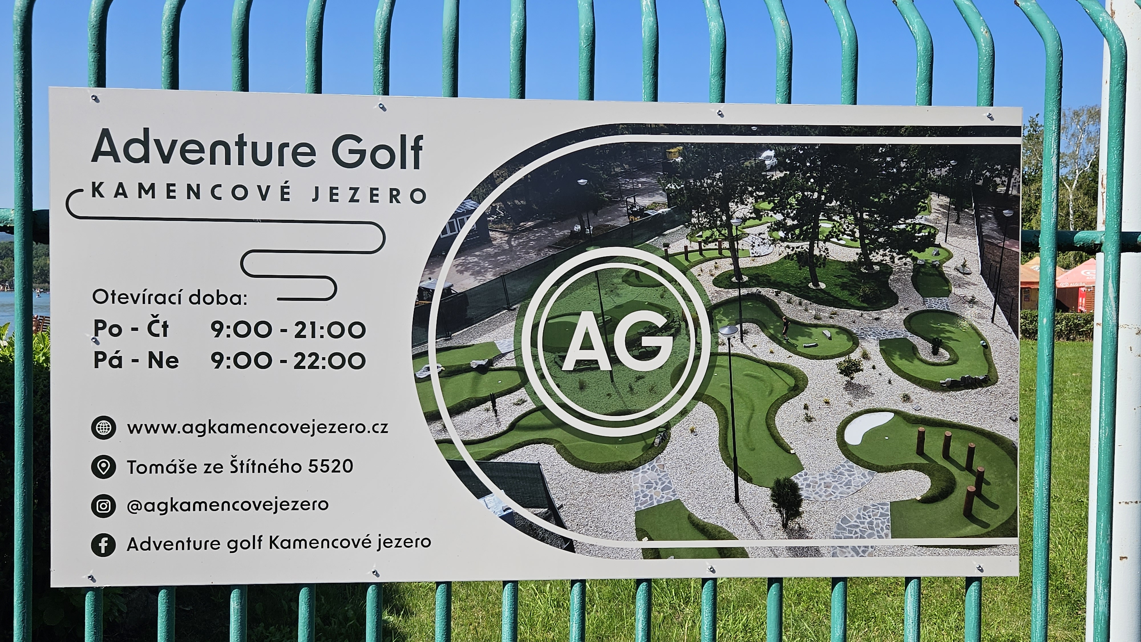 Minigolf - Kamencové jezero foto 2