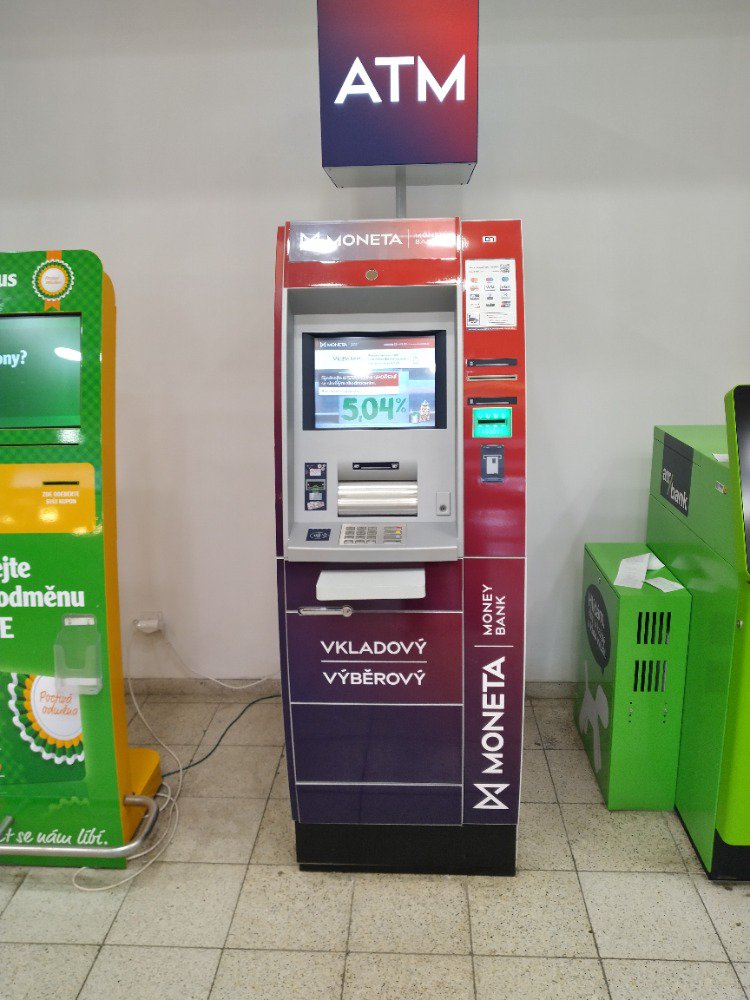 Bankomat MONETA Money Bank vkladový foto 2