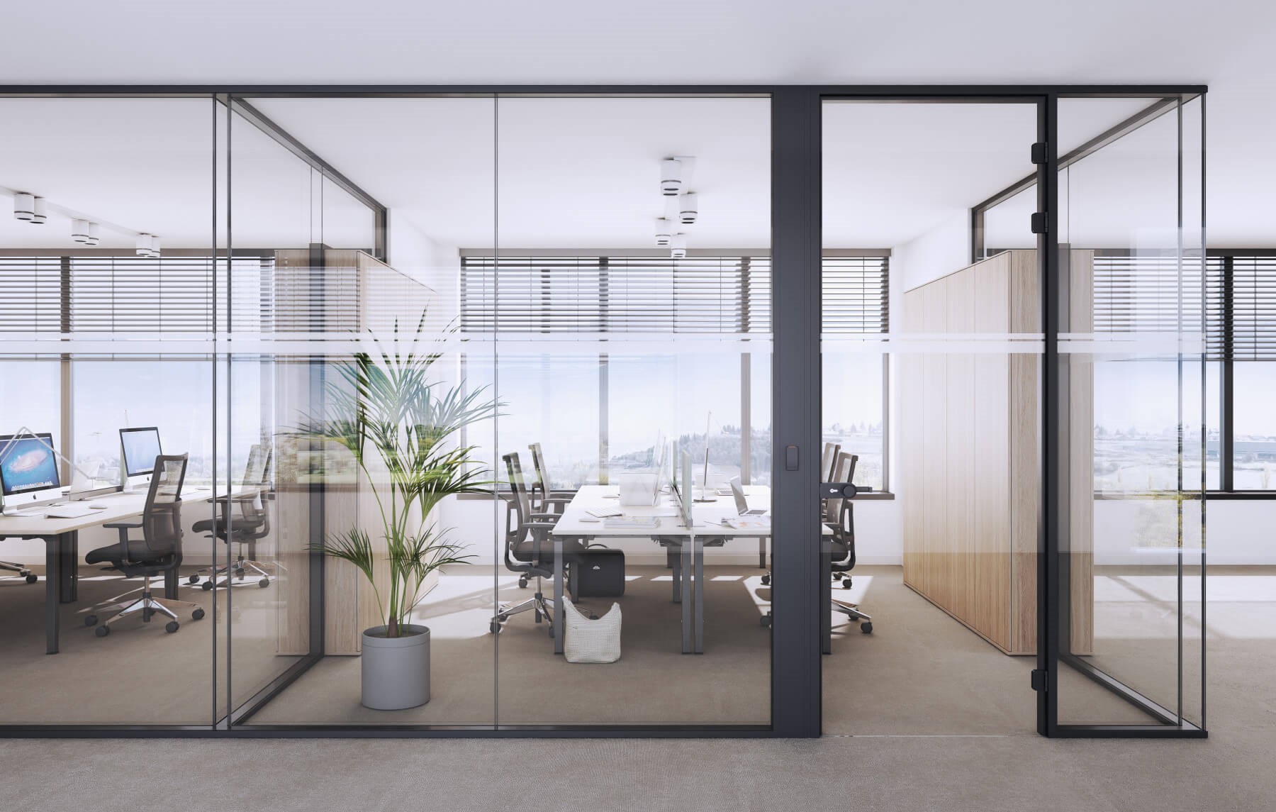 LB Systems, s.r.o. - skleněné příčky foto 4