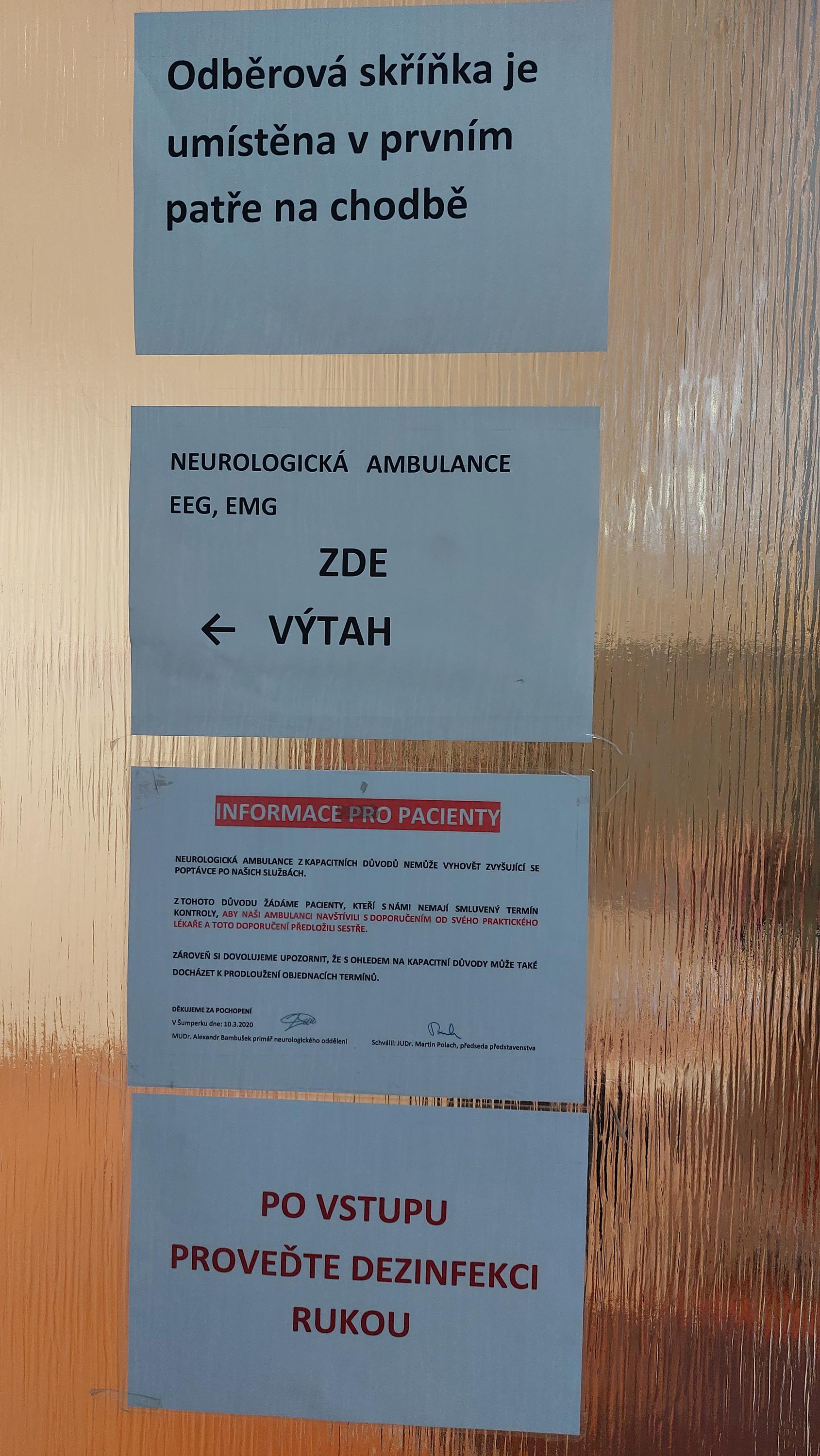 Neurologické oddělení - Nemocnice Šumperk foto 2