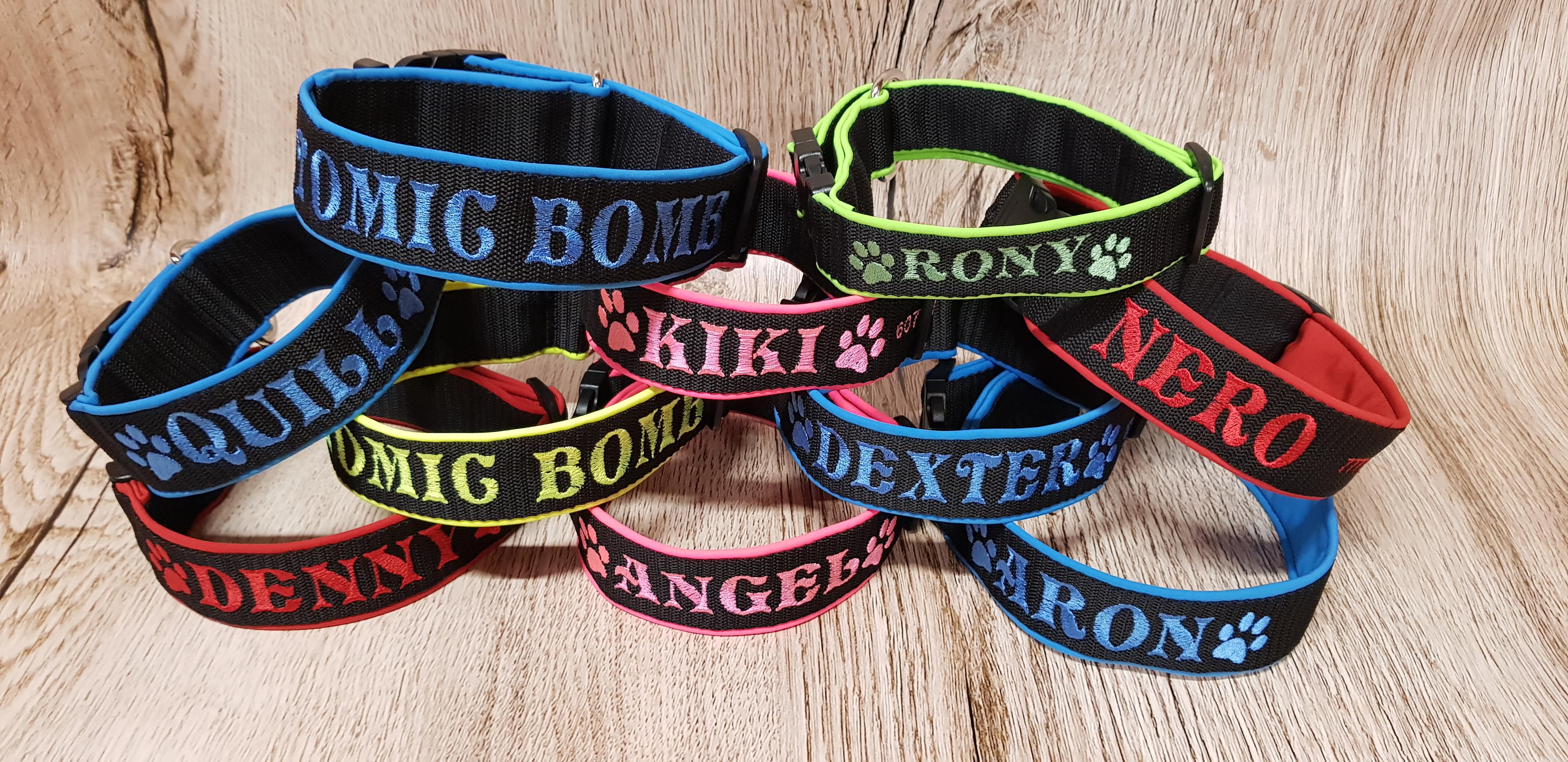 Vodítka BETY - Obojky se jménem foto 2