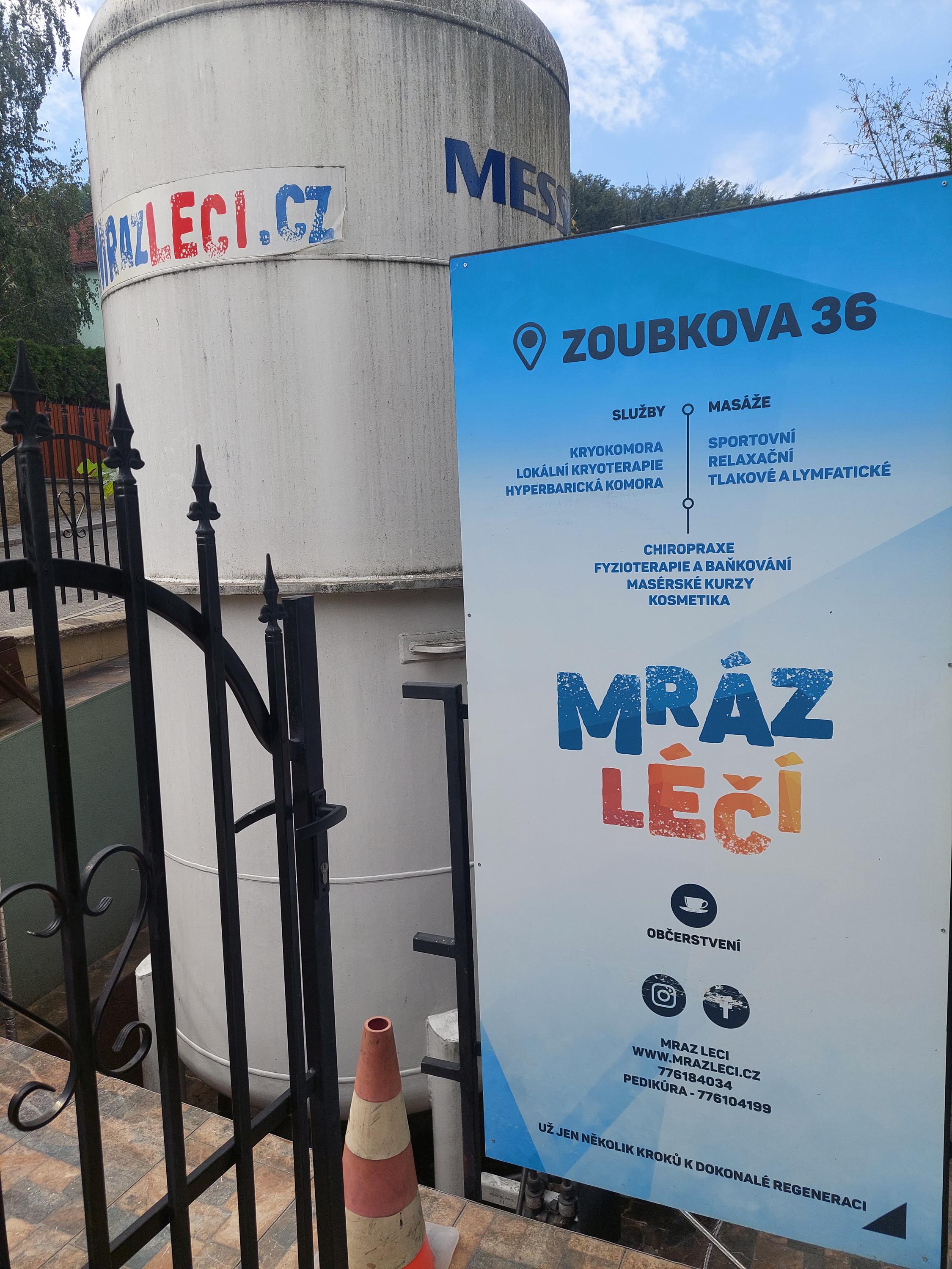 Mráz léčí - kryoterapie foto 1