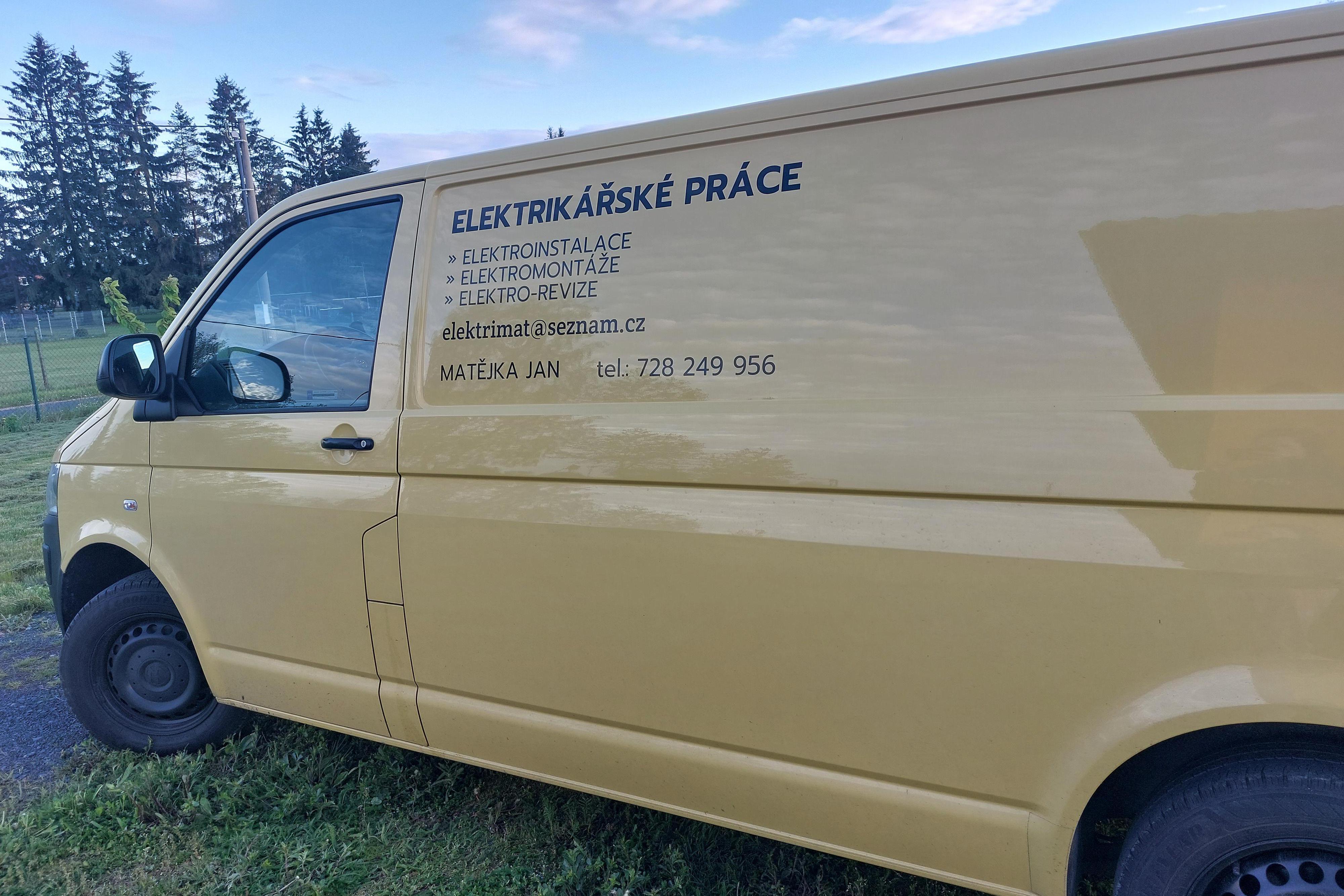 ELEKTRIKÁŘSKÉ PRÁCE - MATĚJKA JAN