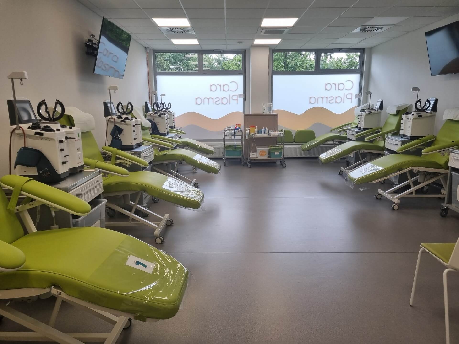 Dárcovské centrum krevní plasmy Cara Plasma