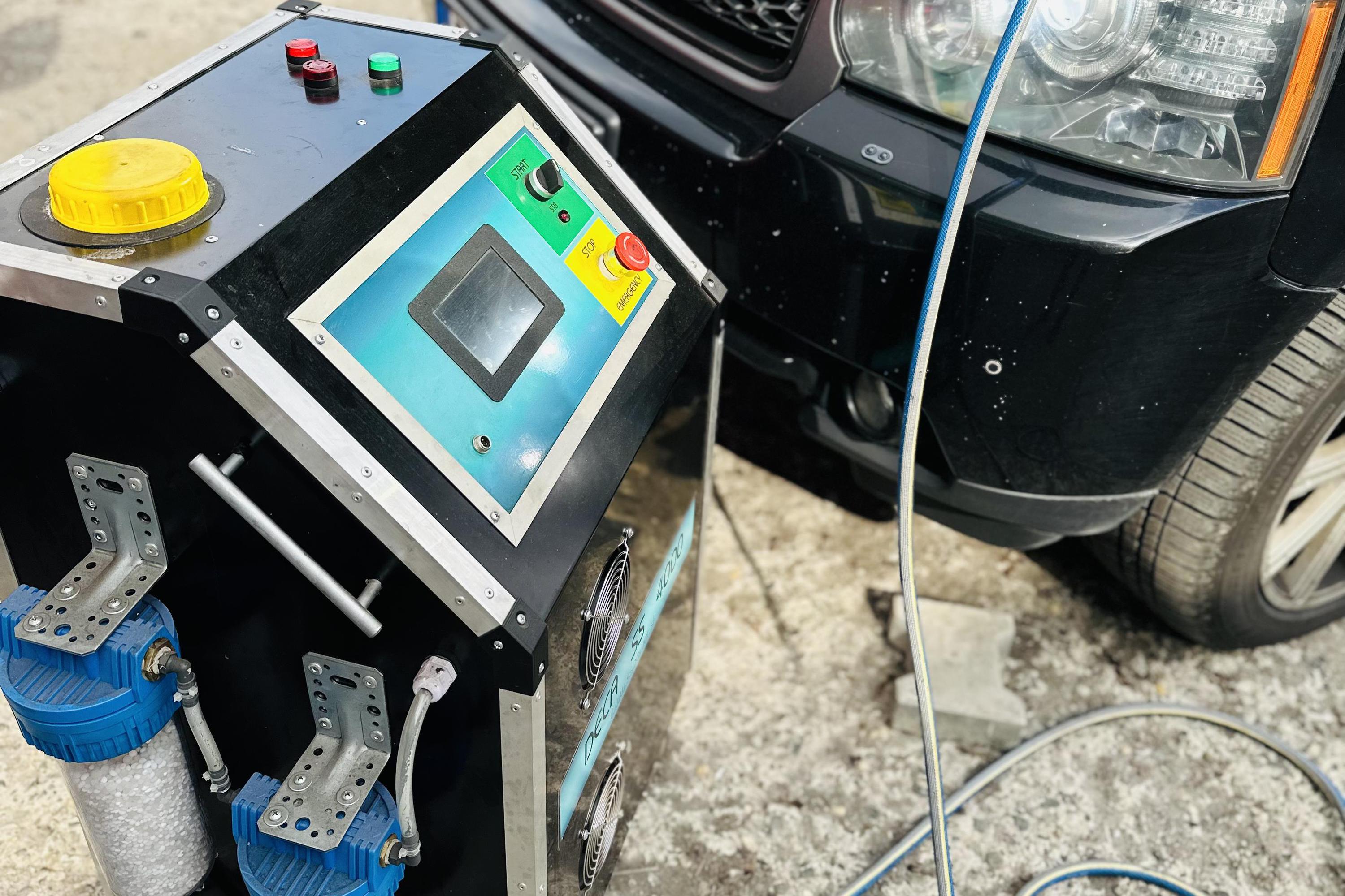 Dekarbonizace motoru vodíkem