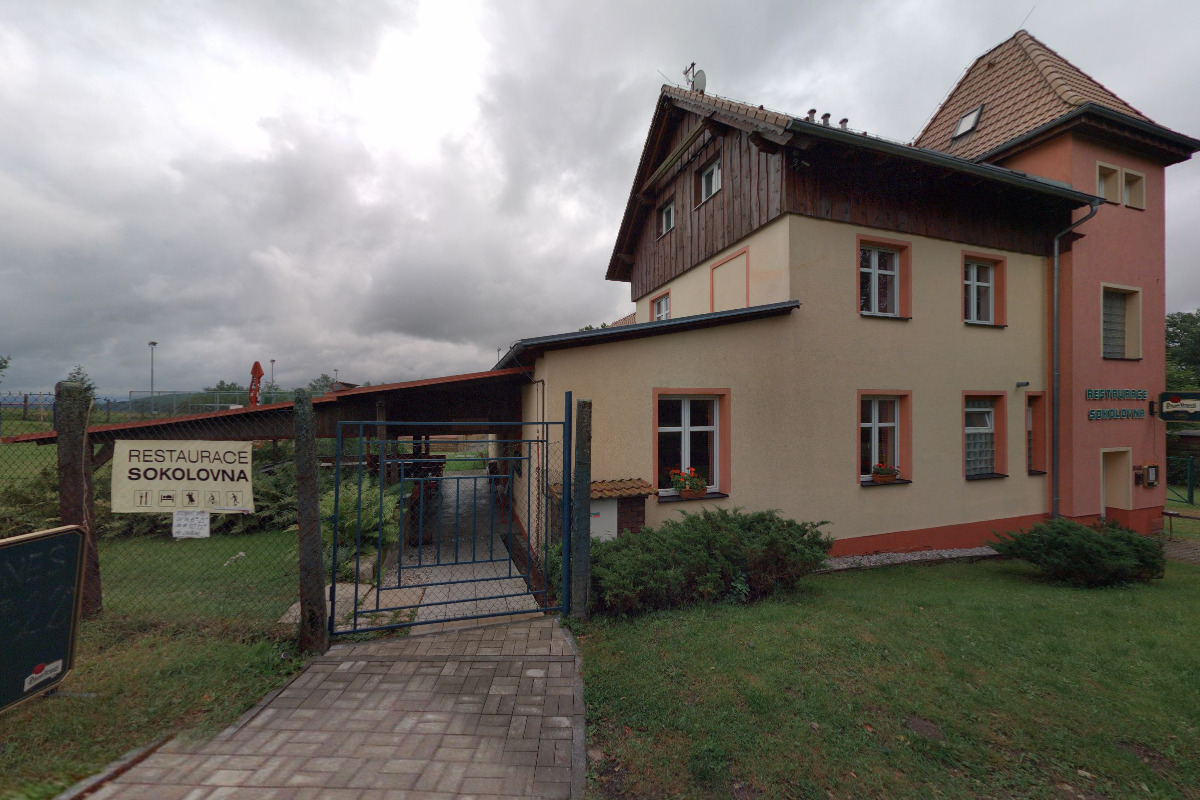 Nabíjecí stanice Obec Krásná - Restaurace & Penzion Sokolovna foto 4