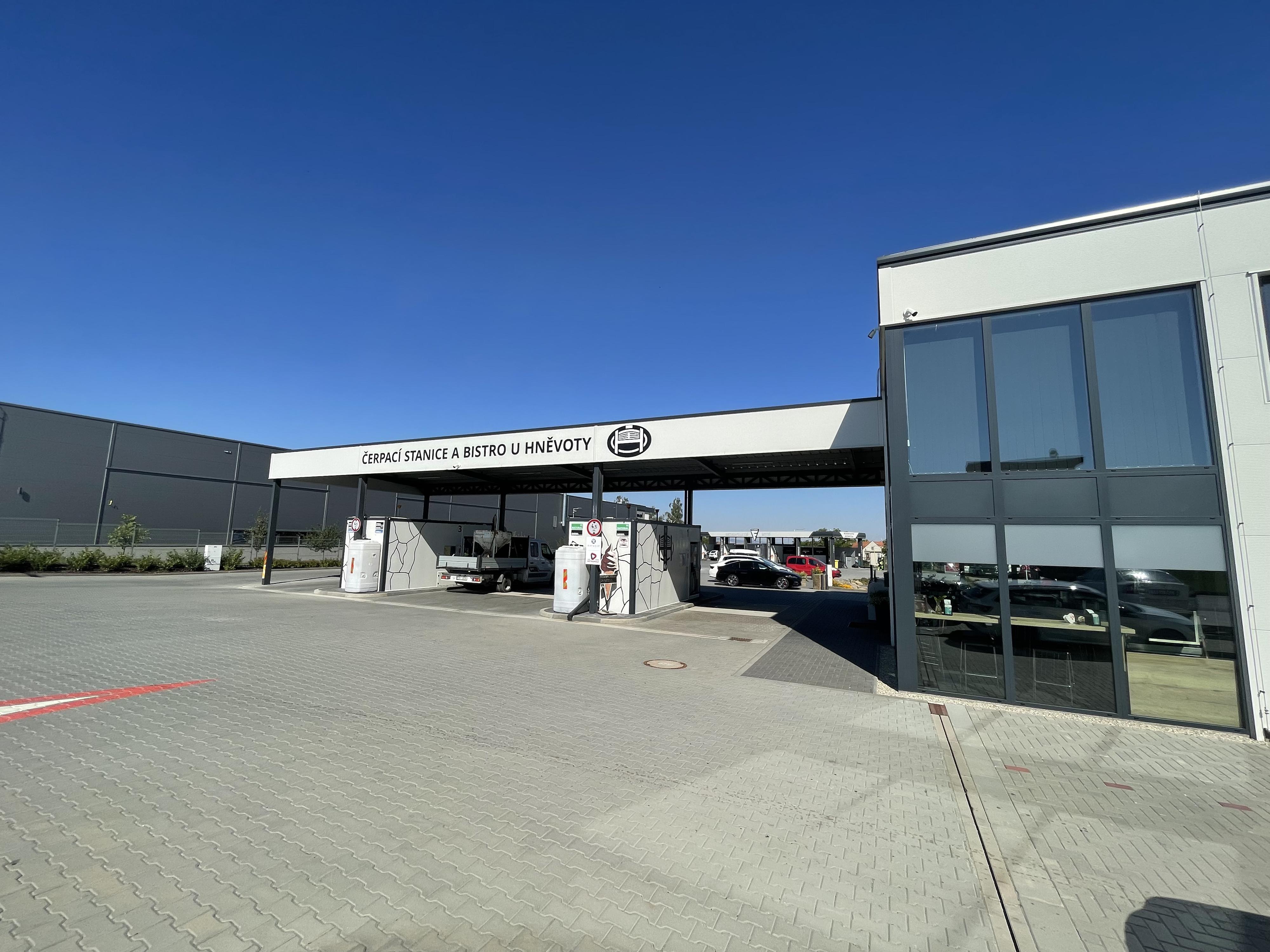 Čerpací stanice Multipark U Hněvoty