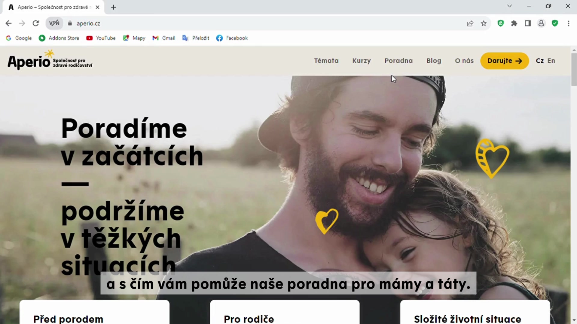 Aperio - Společnost pro zdravé rodičovství, z. s. foto 2 (náhled videa)