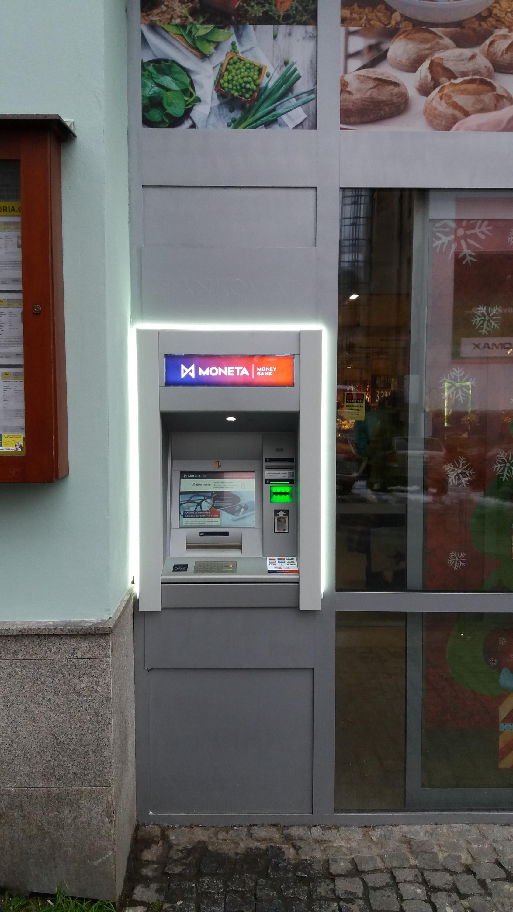 Bankomat MONETA Money Bank vkladový foto 2