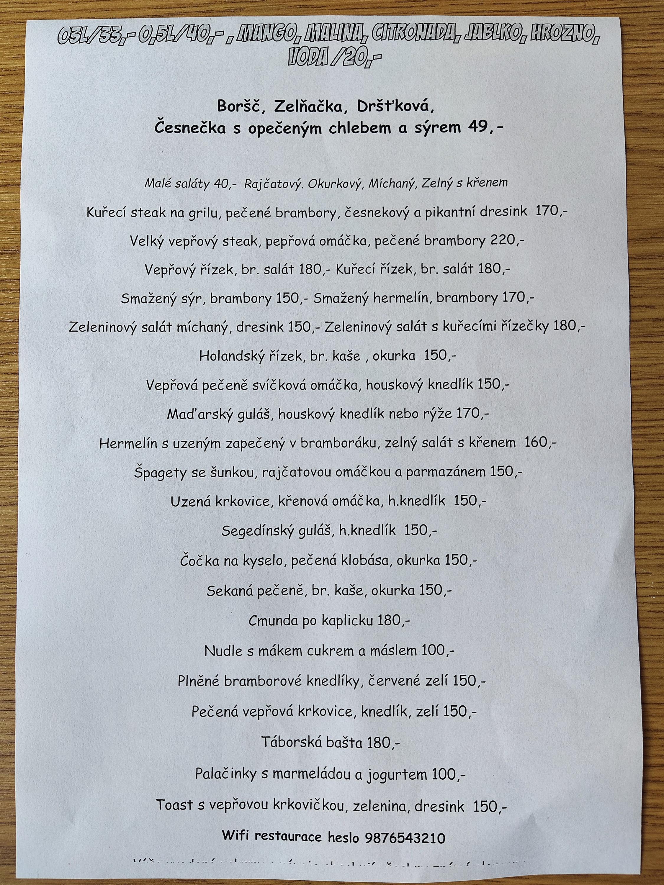 Restaurace Zlatá brána foto 2