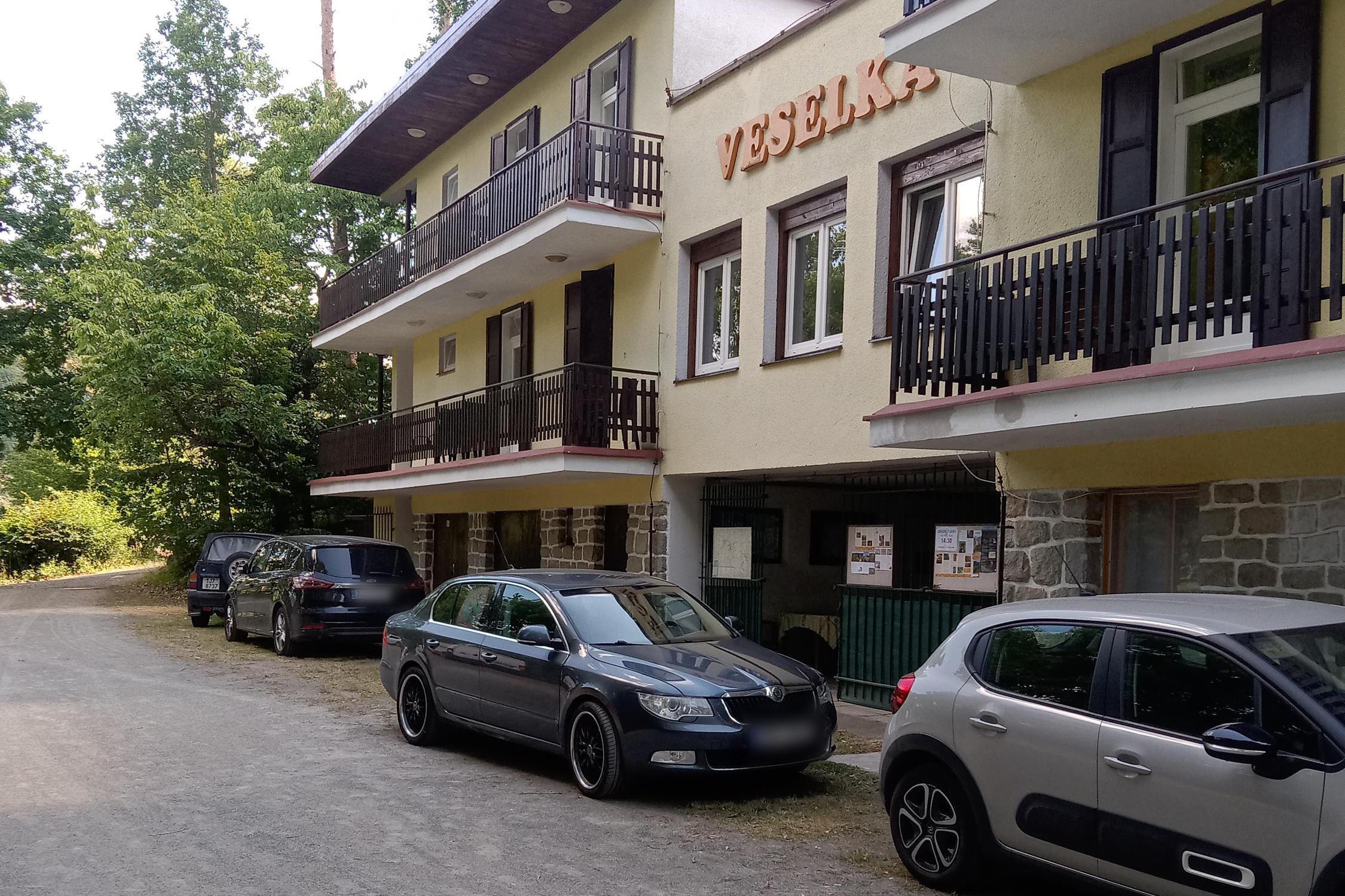 Vranovská přehrada Chata Veselka