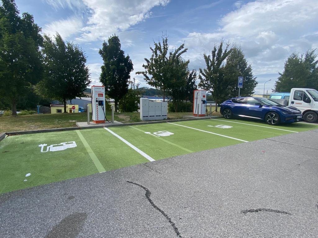 Nabíjecí stanice ČEZ